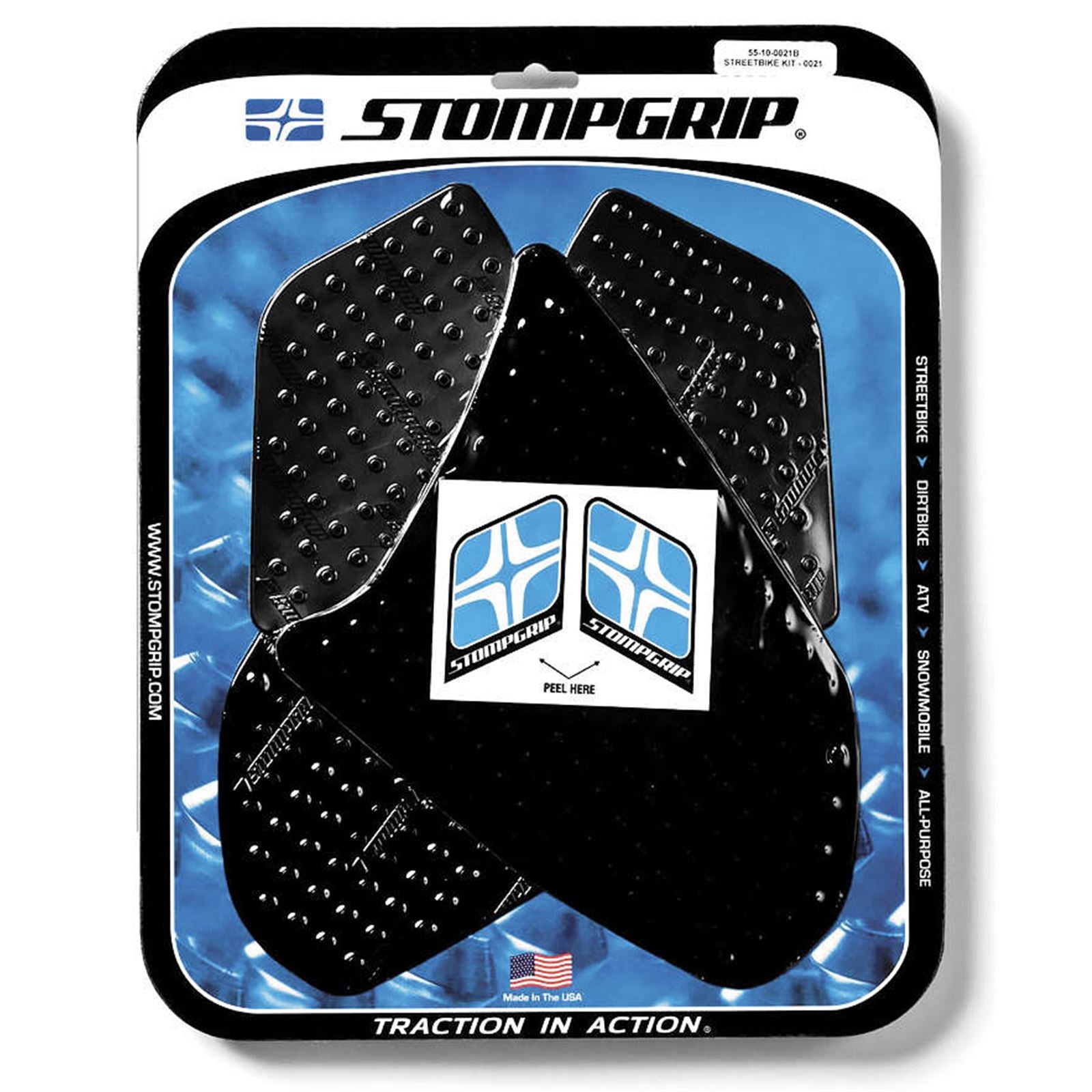 Stompgrip Kit - Volcano - Black [MPN: 55-10-0021B]_1839