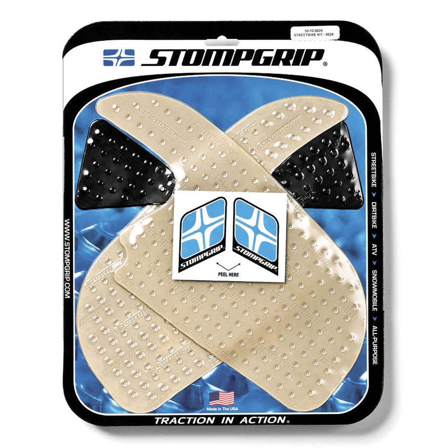 Stompgrip Kit - Volcano - Clear [MPN: 55-10-0024]_1861