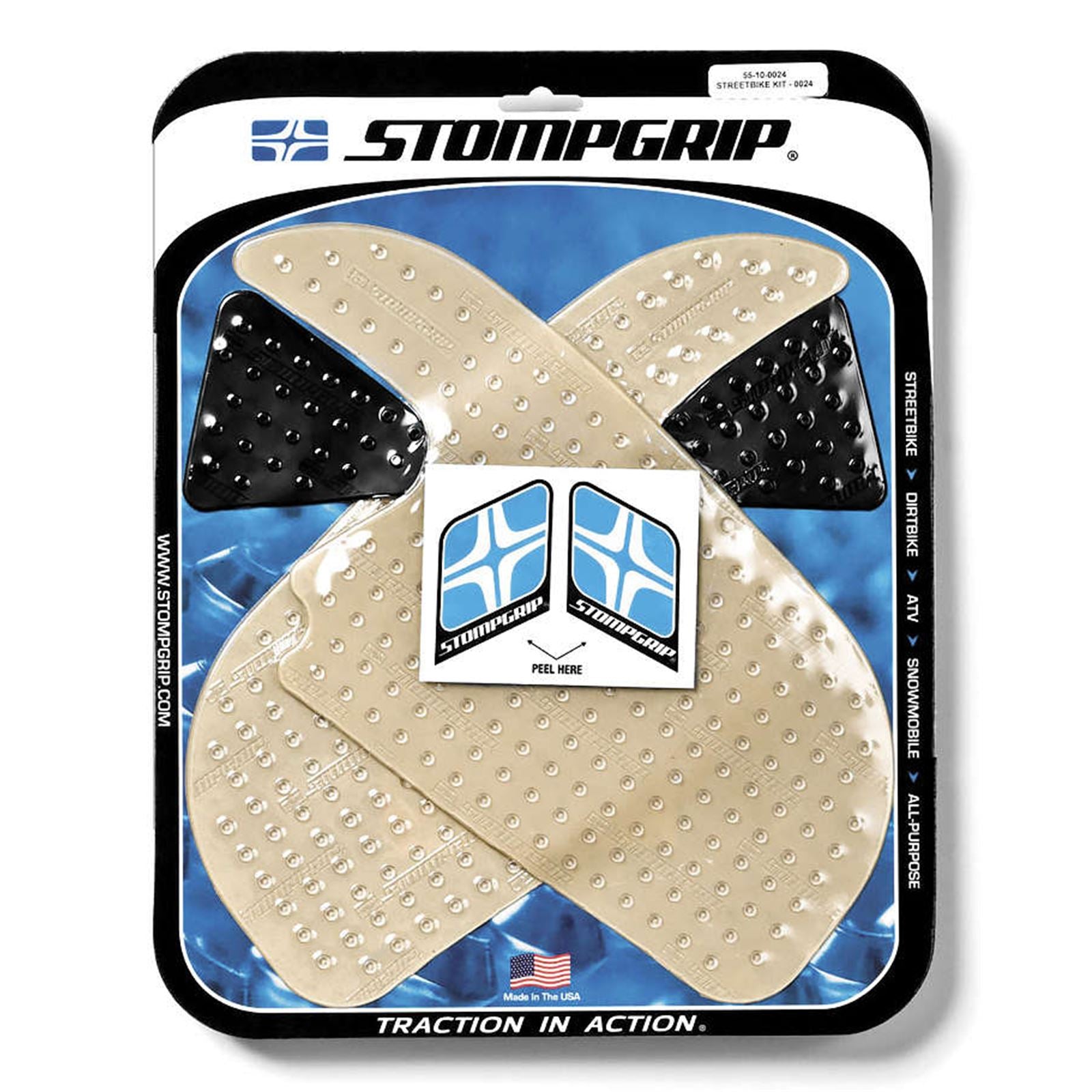 Stompgrip Kit - Volcano - Clear [MPN: 55-10-0024]_1861