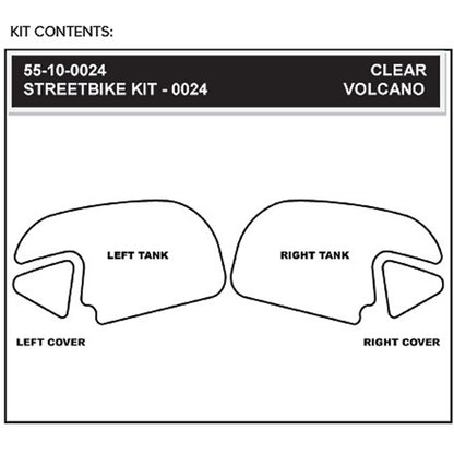 Stompgrip Kit - Volcano - Clear [MPN: 55-10-0024]_476357
