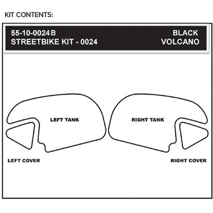 Stompgrip Kit - Volcano - Black [MPN: 55-10-0024B]_476383