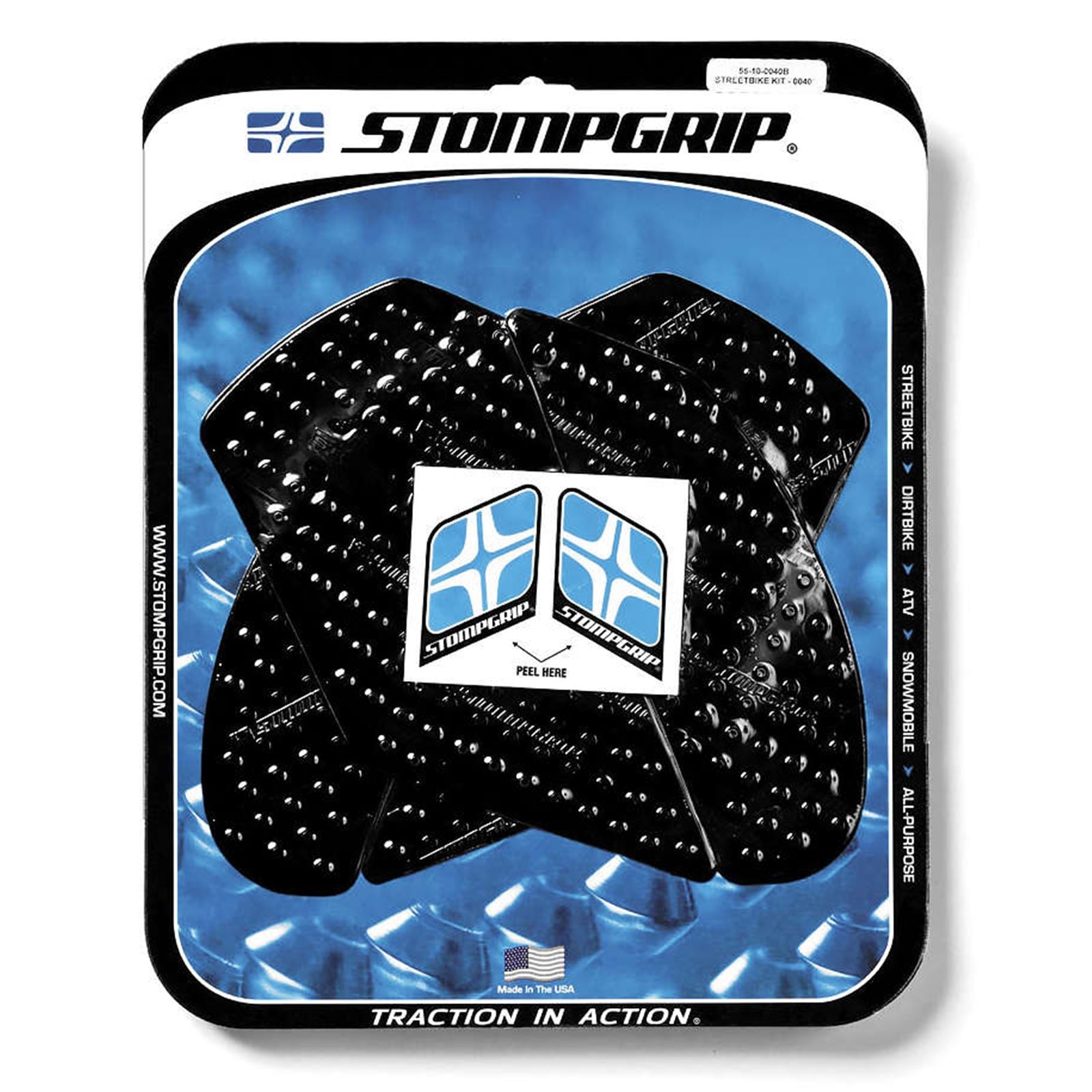 Stompgrip Kit - Volcano - Black [MPN: 55-10-0040B]_1881