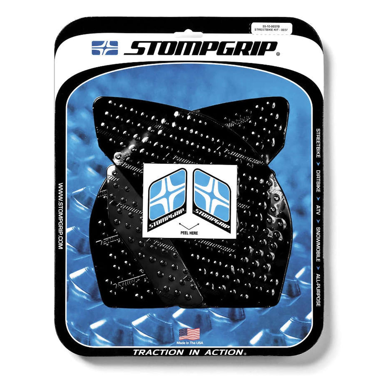 Stompgrip Kit - Volcano - Black [MPN: 55-10-0037B]_1915