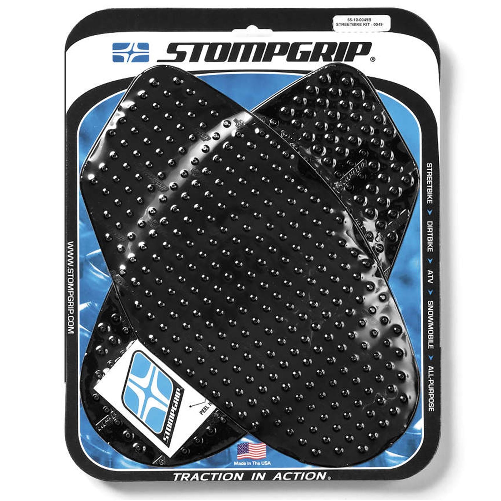 Stompgrip Kit - Volcano - Black [MPN: 55-10-0049B]_1951