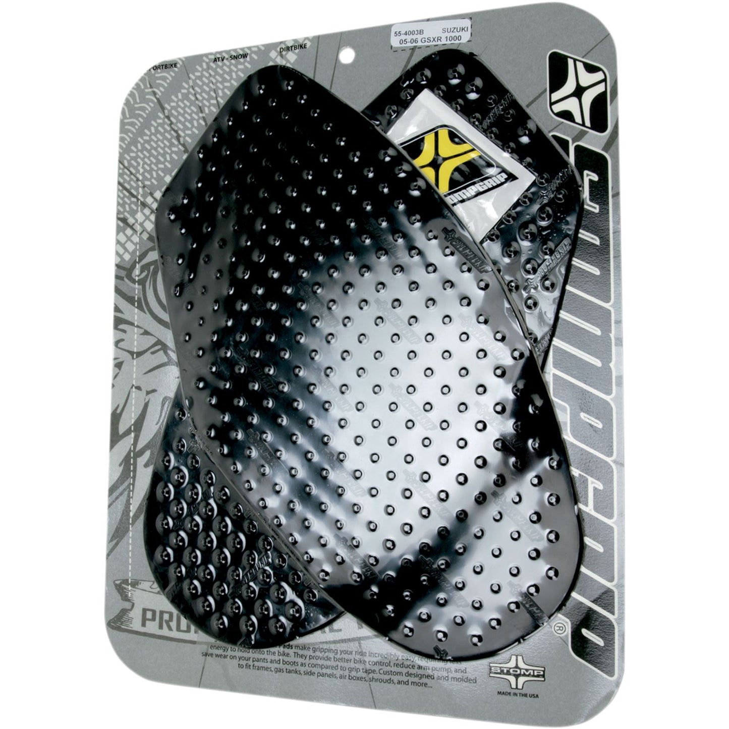 Stompgrip Kit - Volcano - Black [MPN: 55-10-0049B]_476238