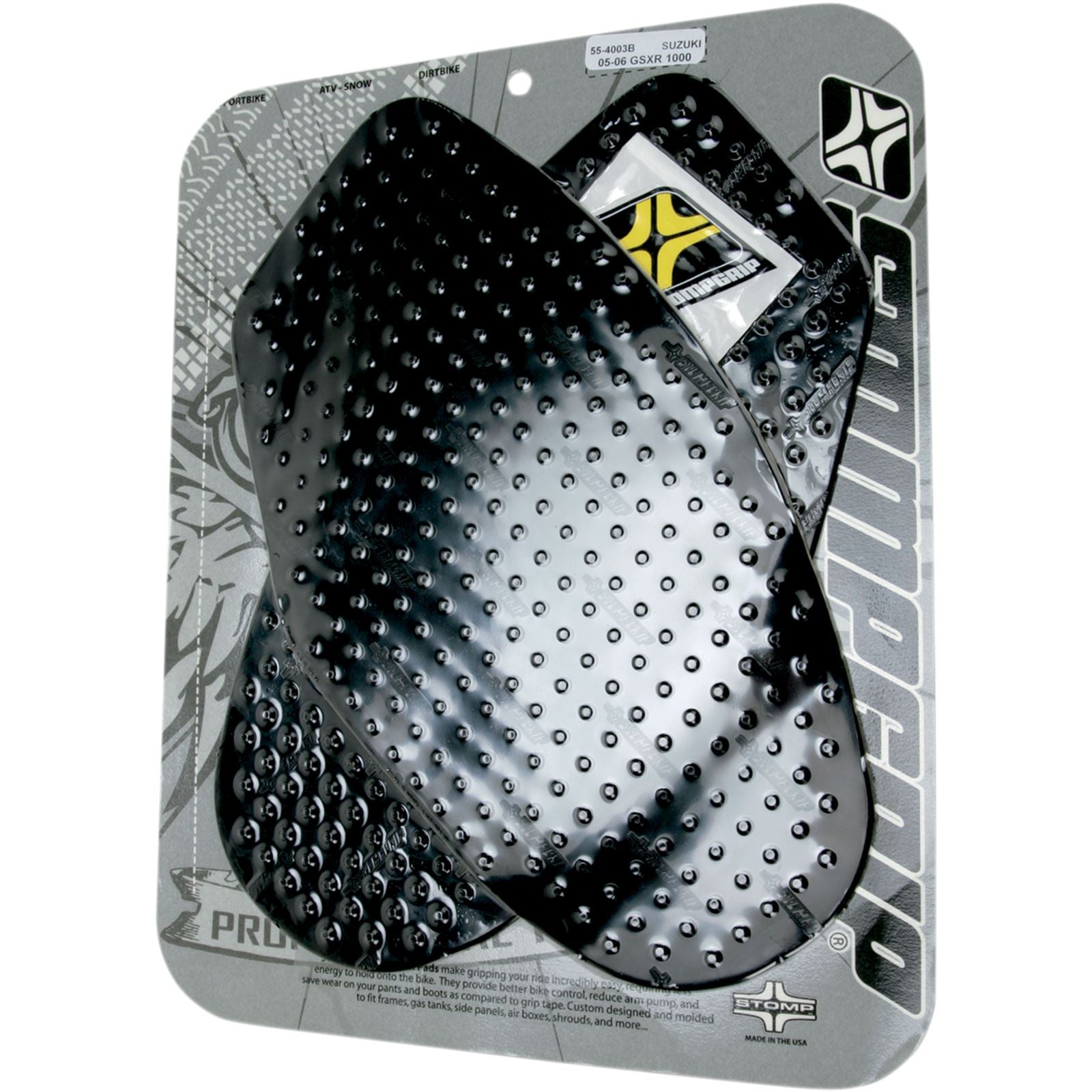 Stompgrip Kit - Volcano - Black [MPN: 55-10-0049B]_476238