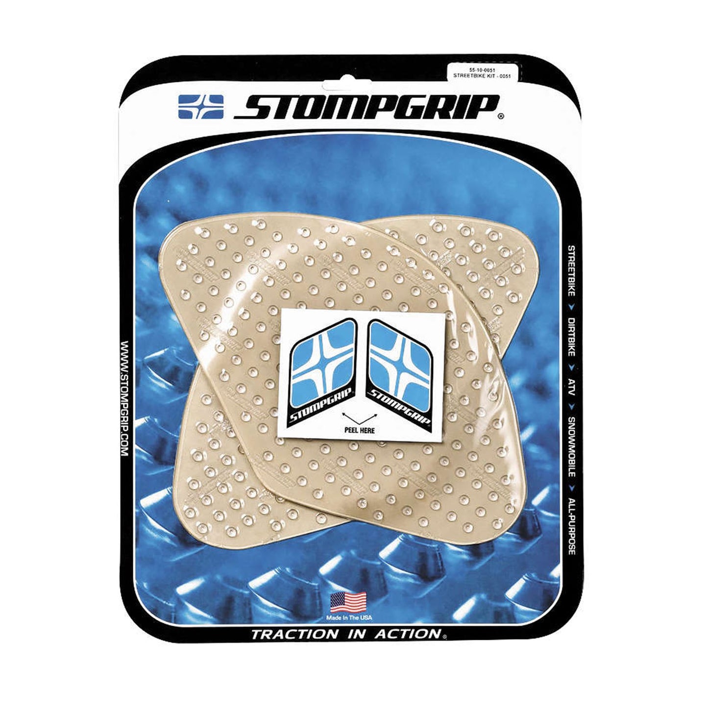 Stompgrip Kit - Volcano - Clear [MPN: 55-10-0051]_1957