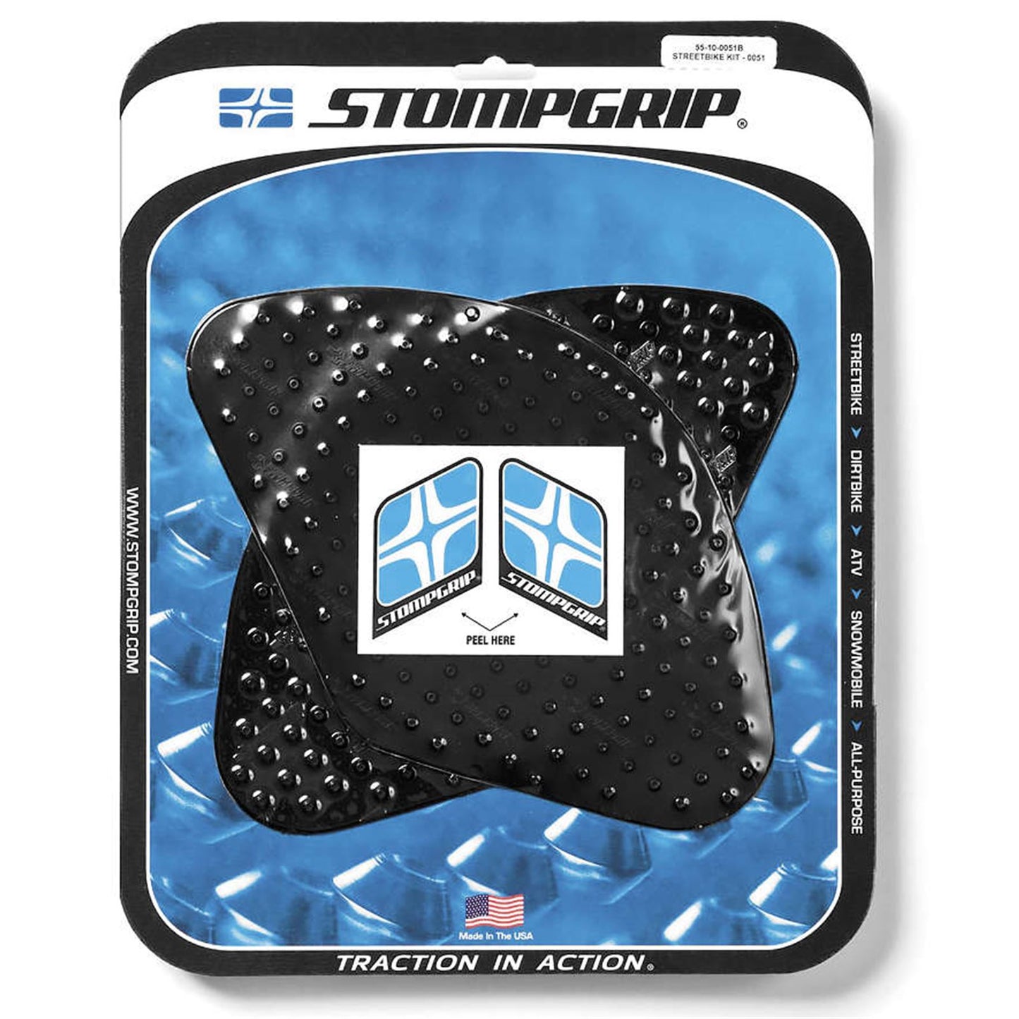 Stompgrip Kit - Volcano - Black [MPN: 55-10-0051B]_1959