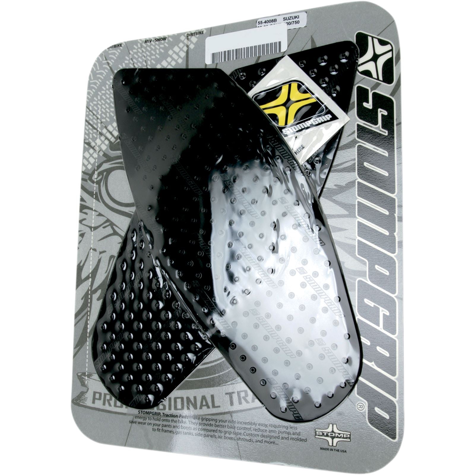 Stompgrip Kit - Volcano - Black [MPN: 55-10-0054B]_476236