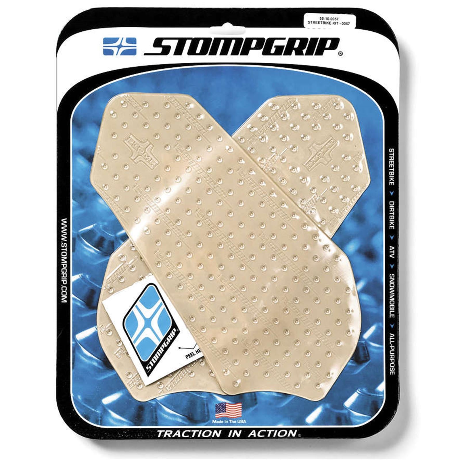 Stompgrip Kit - Volcano - Clear [MPN: 55-10-0057]_1977