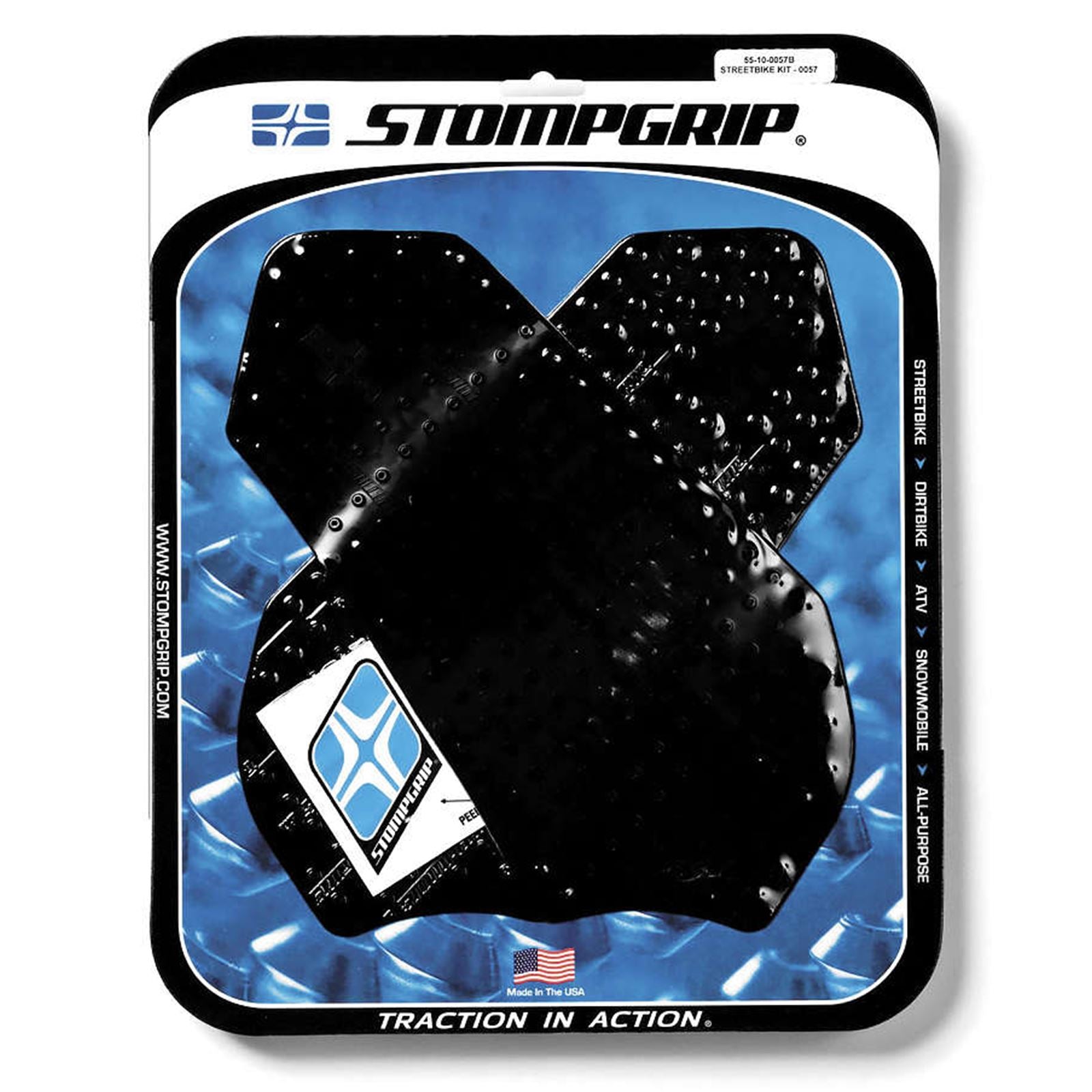 Stompgrip Kit - Volcano - Black [MPN: 55-10-0057B]_1979
