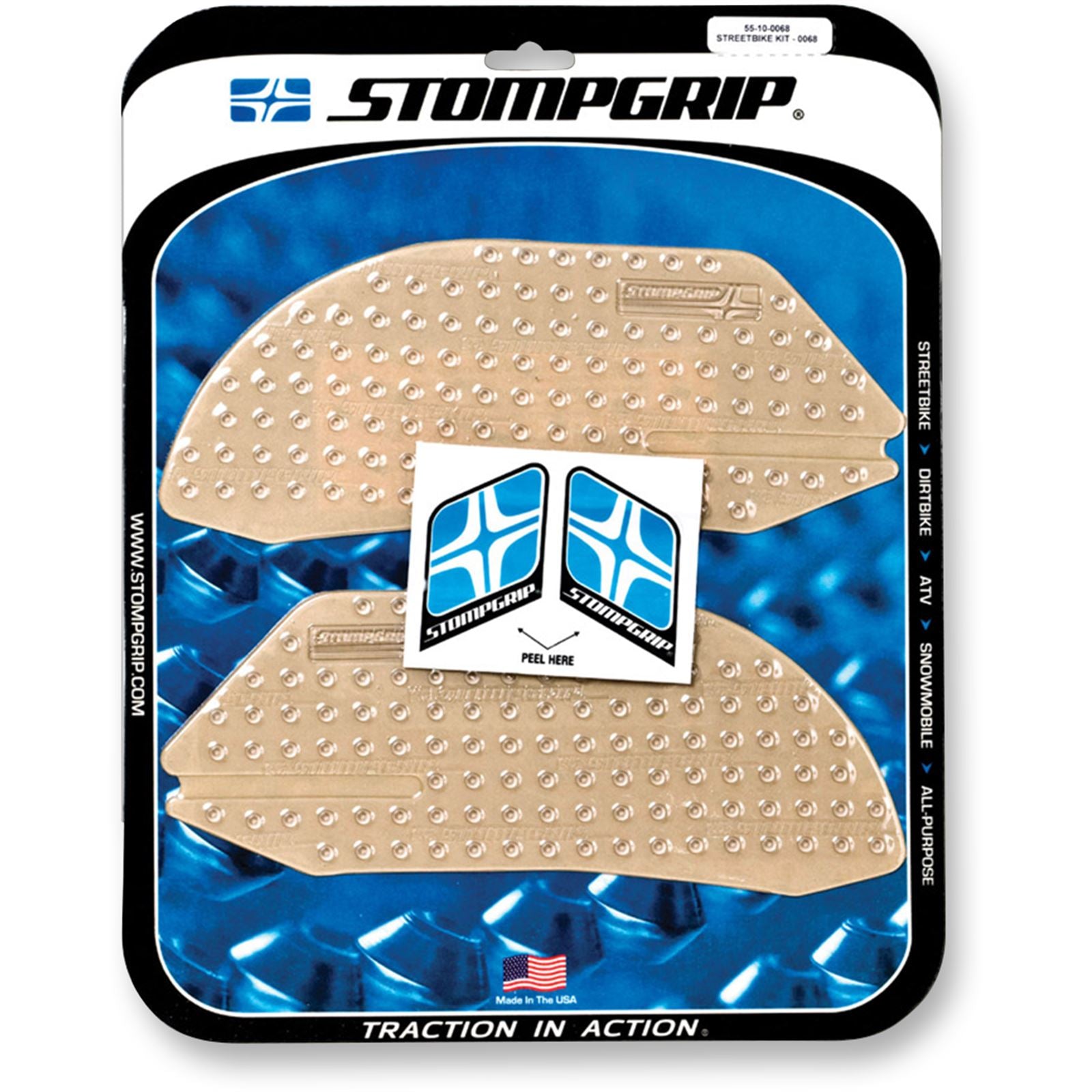 Stompgrip Kit - Volcano - Clear [MPN: 55-10-0068]_476326