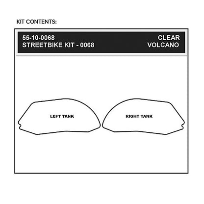 Stompgrip Kit - Volcano - Clear [MPN: 55-10-0068]_476327
