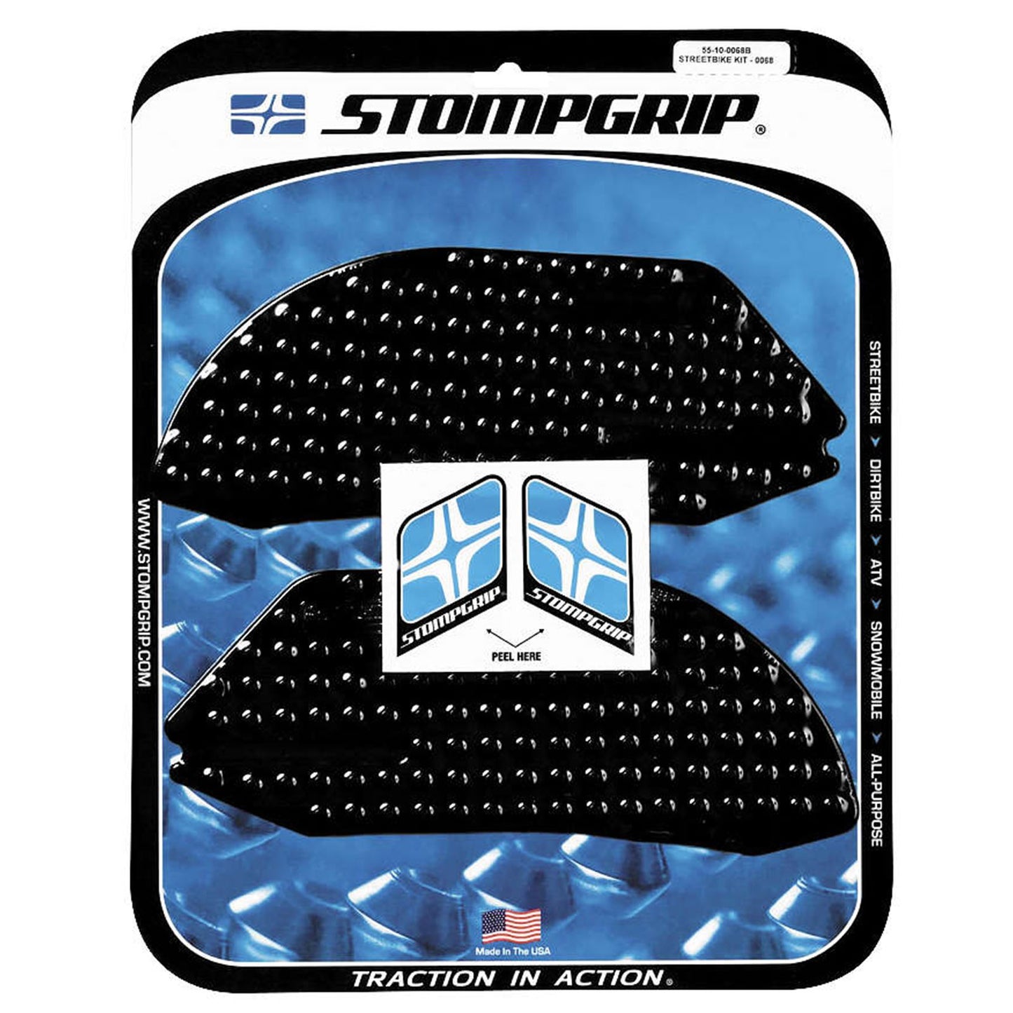 Stompgrip Kit - Volcano - Black [MPN: 55-10-0068B]_2022