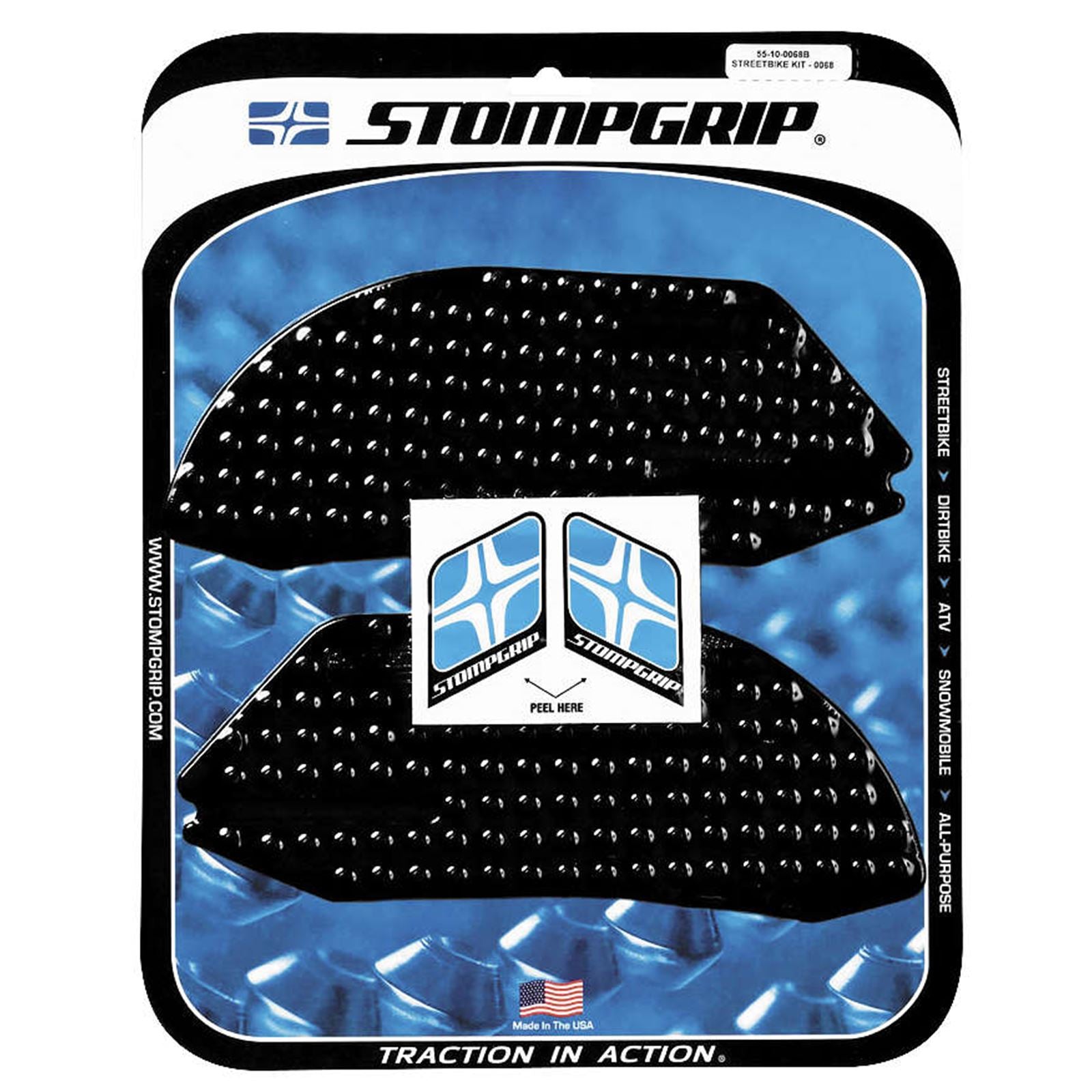 Stompgrip Kit - Volcano - Black [MPN: 55-10-0068B]_2022