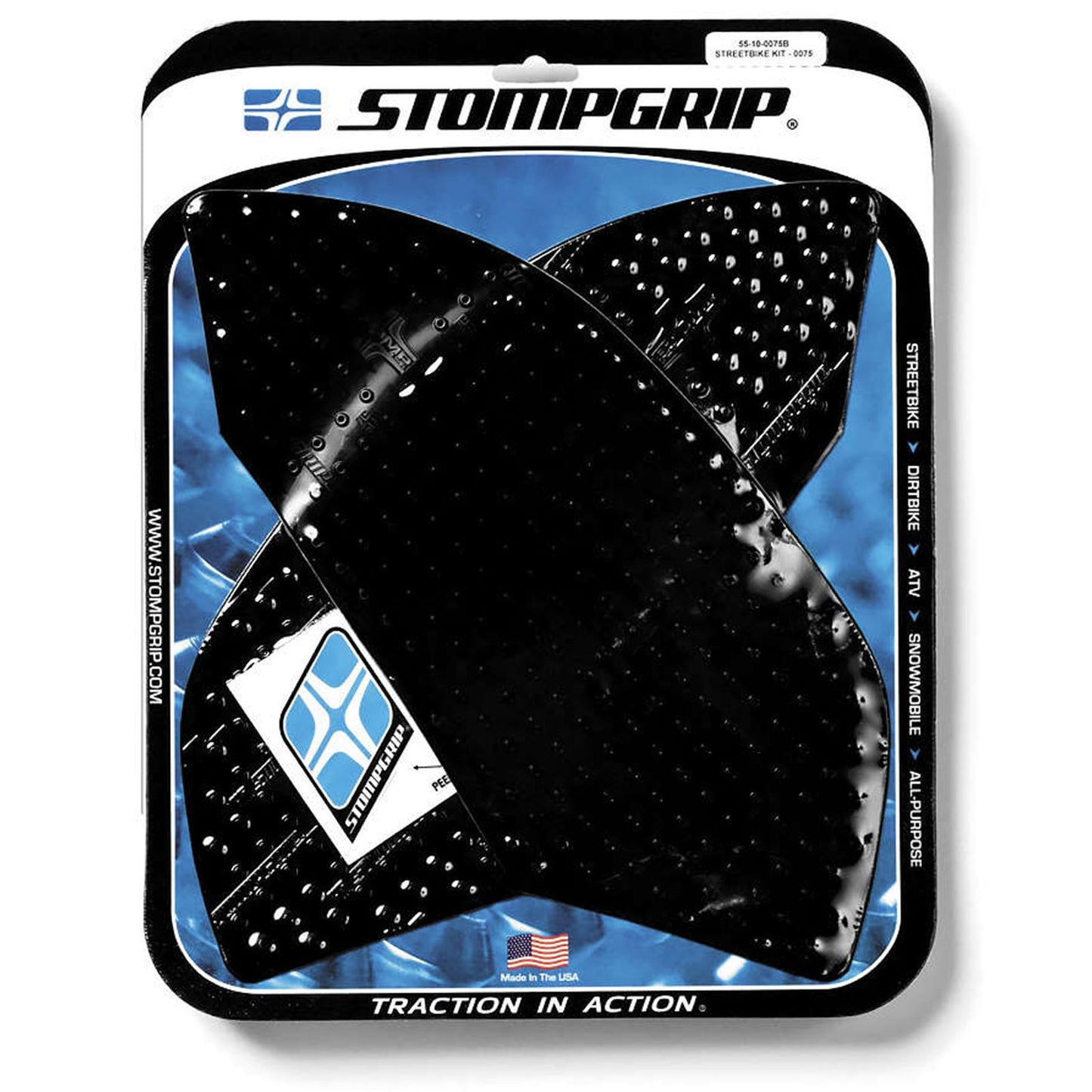 Stompgrip Kit - Volcano - Black [MPN: 55-10-0075B]_2048