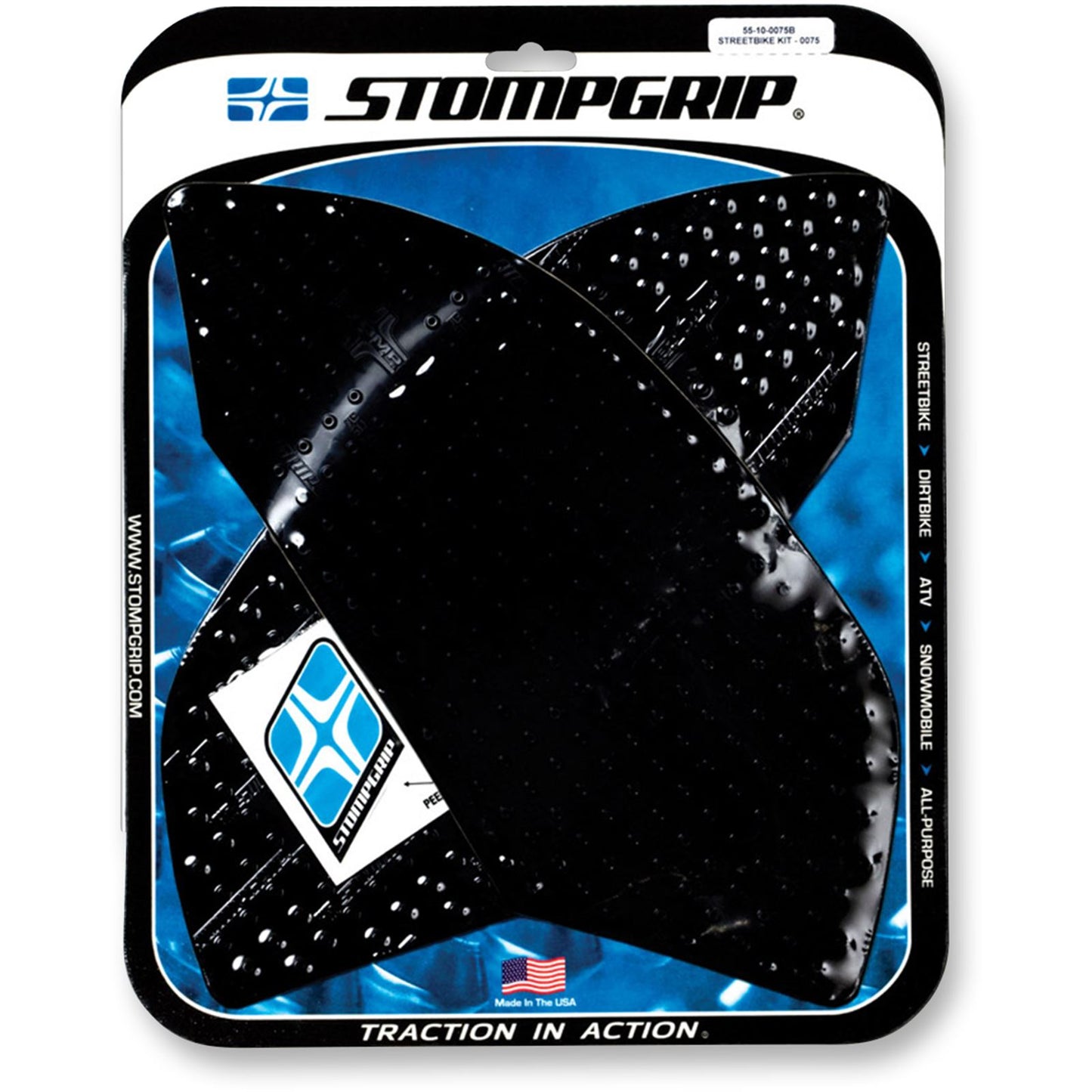 Stompgrip Kit - Volcano - Black [MPN: 55-10-0075B]_476335
