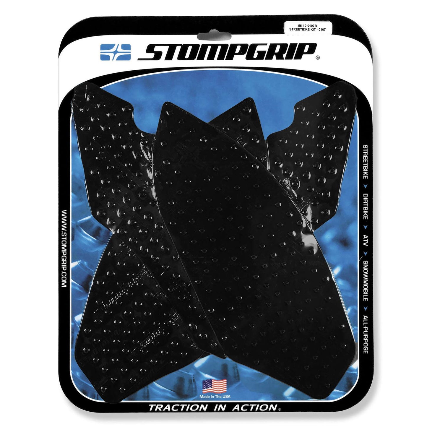 Stompgrip Kit - Volcano - Black [MPN: 55-10-0107B]_2100