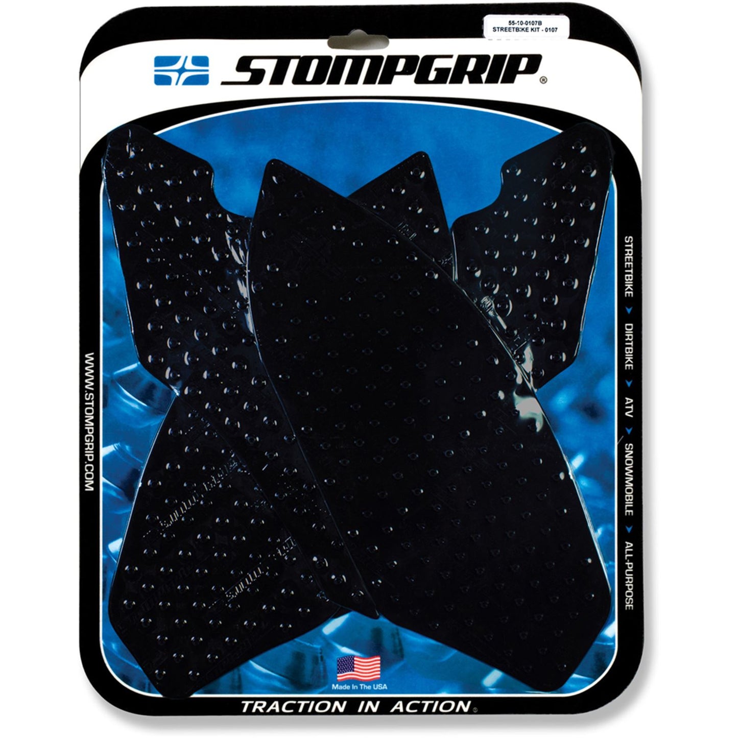 Stompgrip Kit - Volcano - Black [MPN: 55-10-0107B]_2102