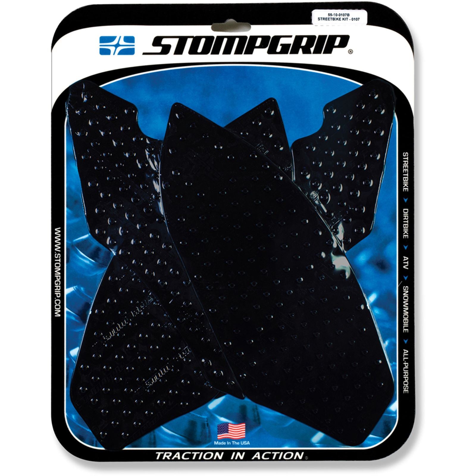 Stompgrip Kit - Volcano - Black [MPN: 55-10-0107B]_2102