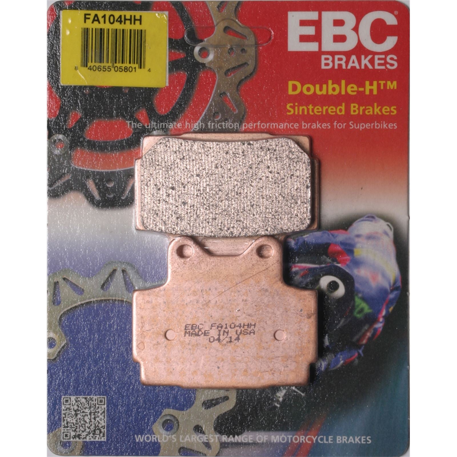 EBC Brakes Brake Pads FA104HH_2121