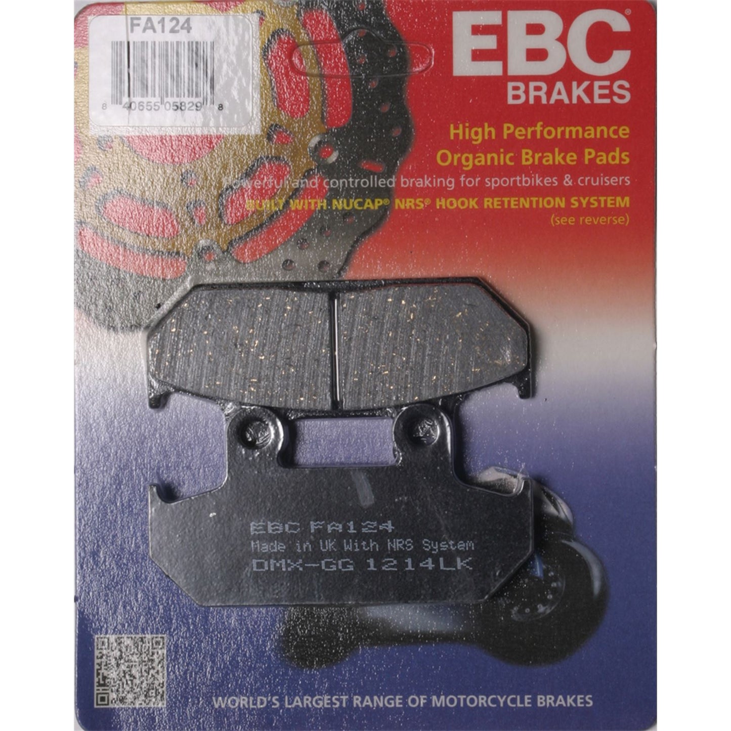 EBC Brakes Brake Pads FA124_2132