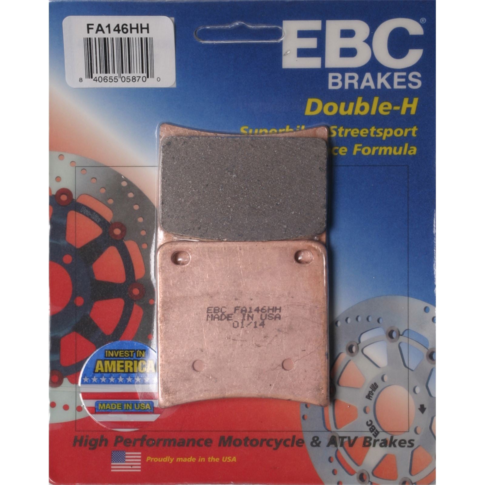 EBC Brakes Brake Pads FA146HH_2144
