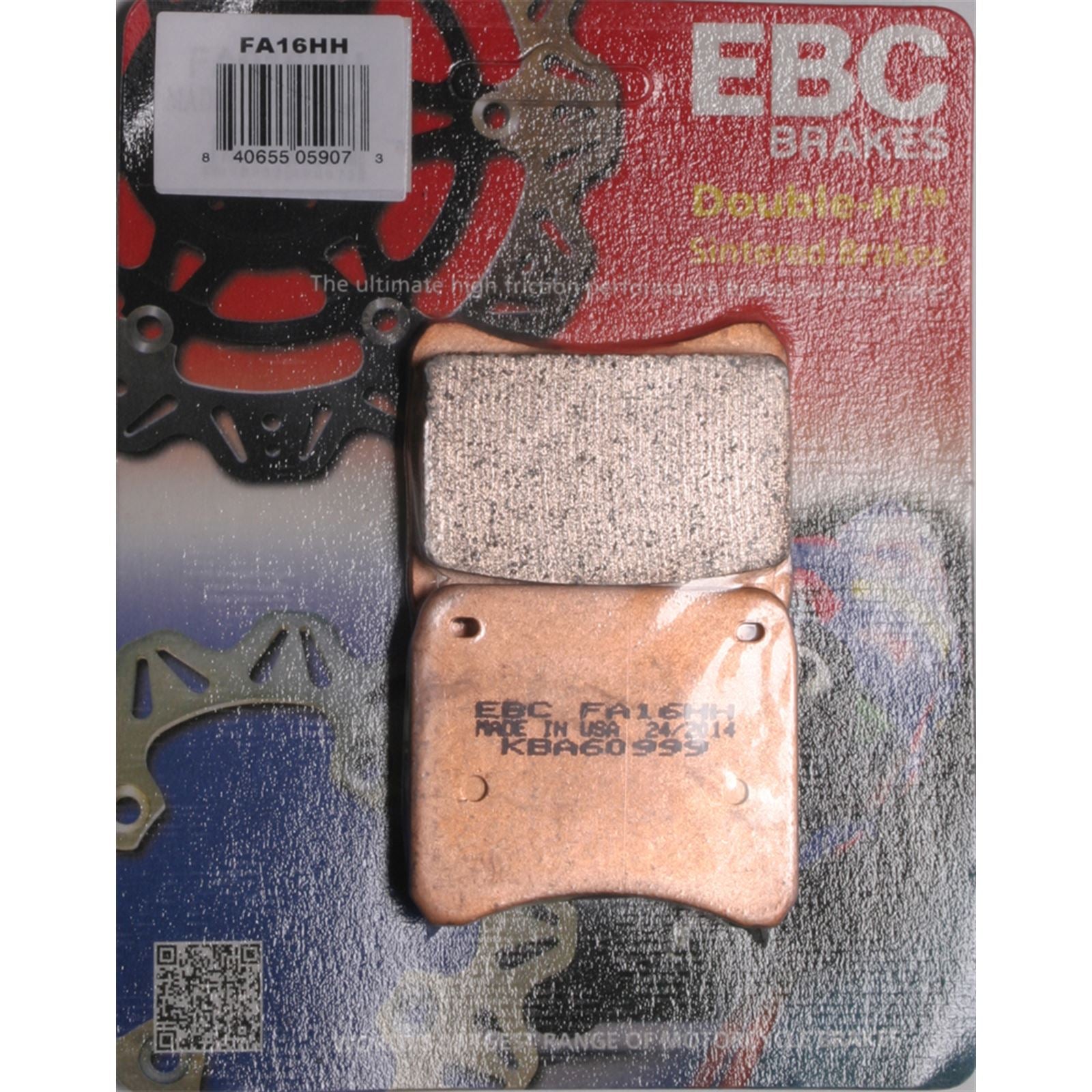 EBC Brakes Brake Pads FA16HH_2149