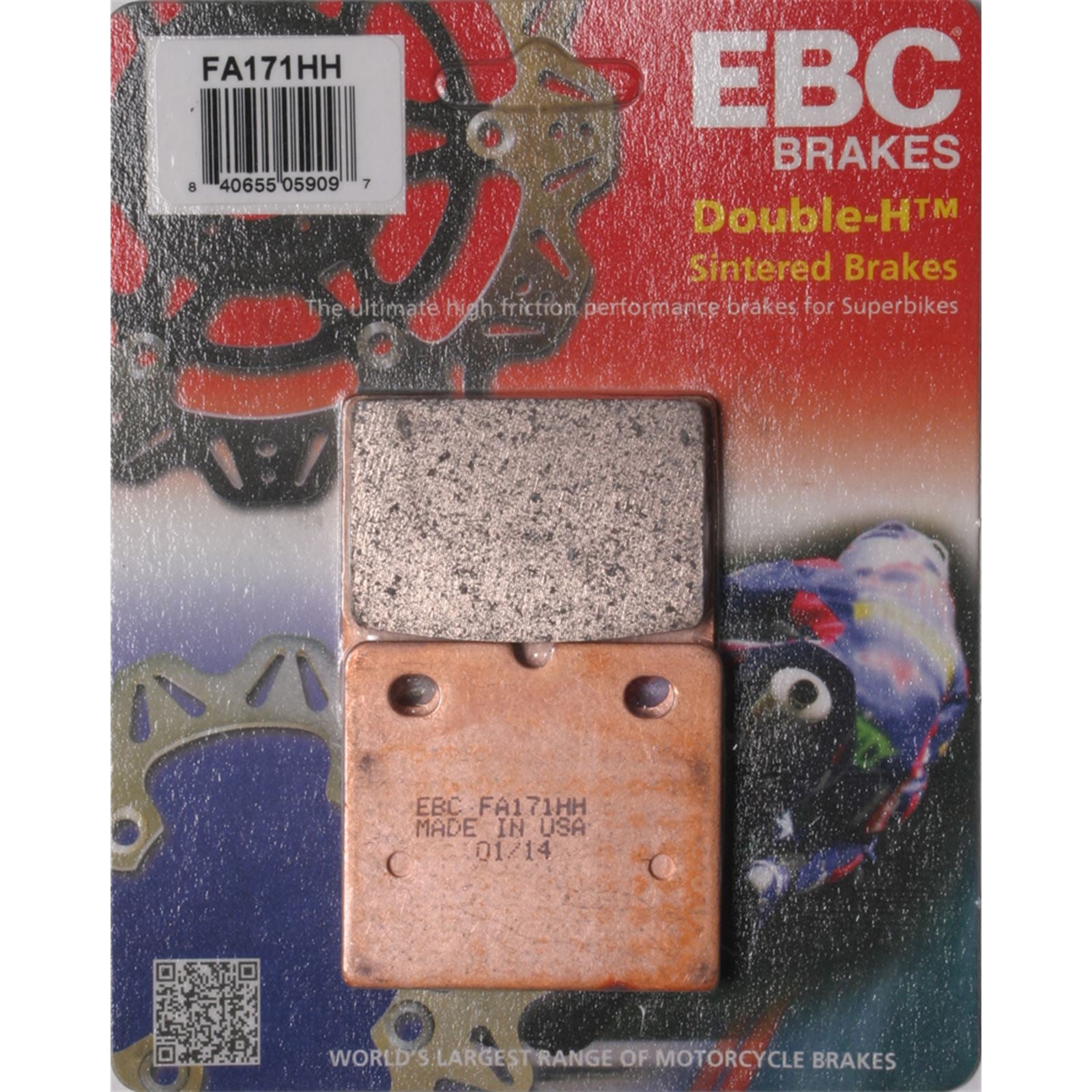 EBC Brakes Brake Pads FA171HH_2151