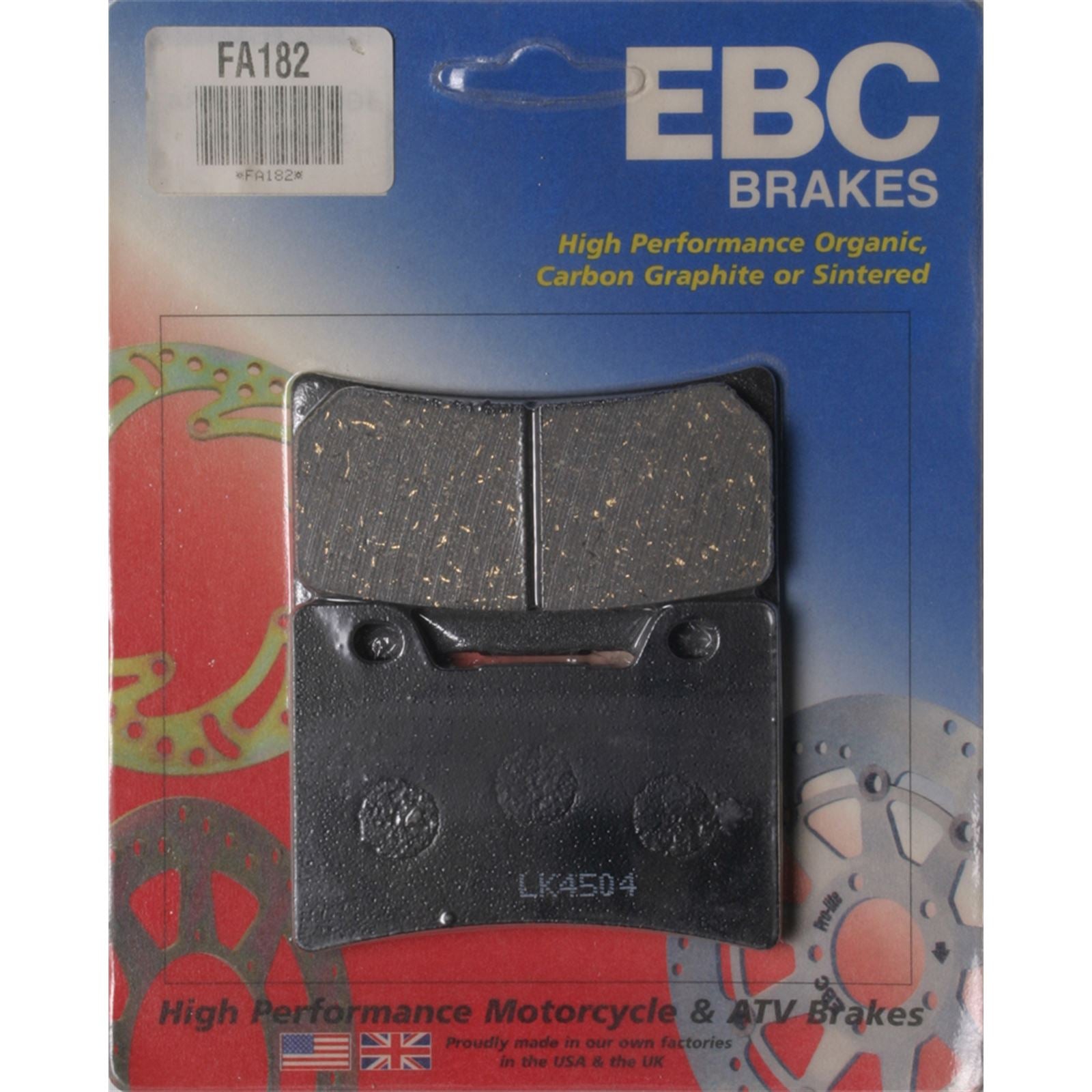 EBC Brakes Brake Pads FA182_2157