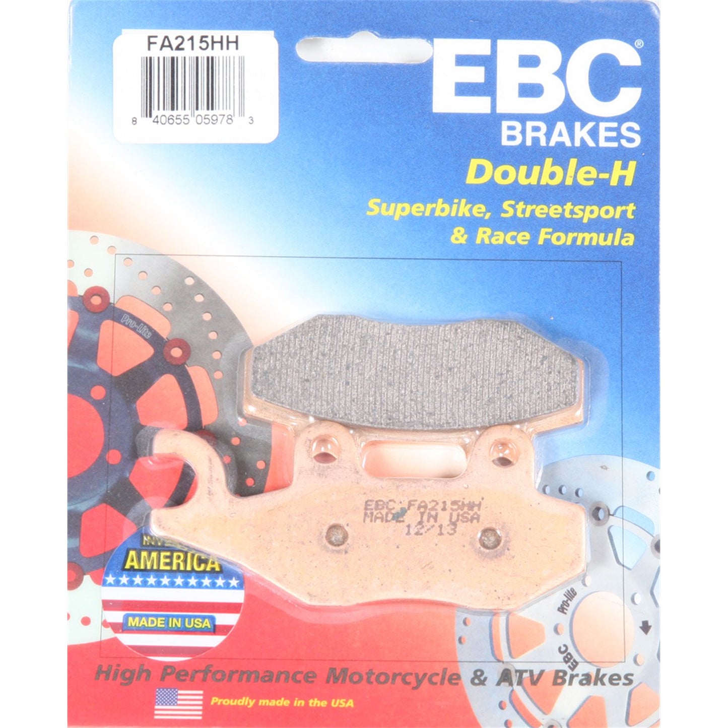 EBC Brakes Brake Pads FA215HH_2171
