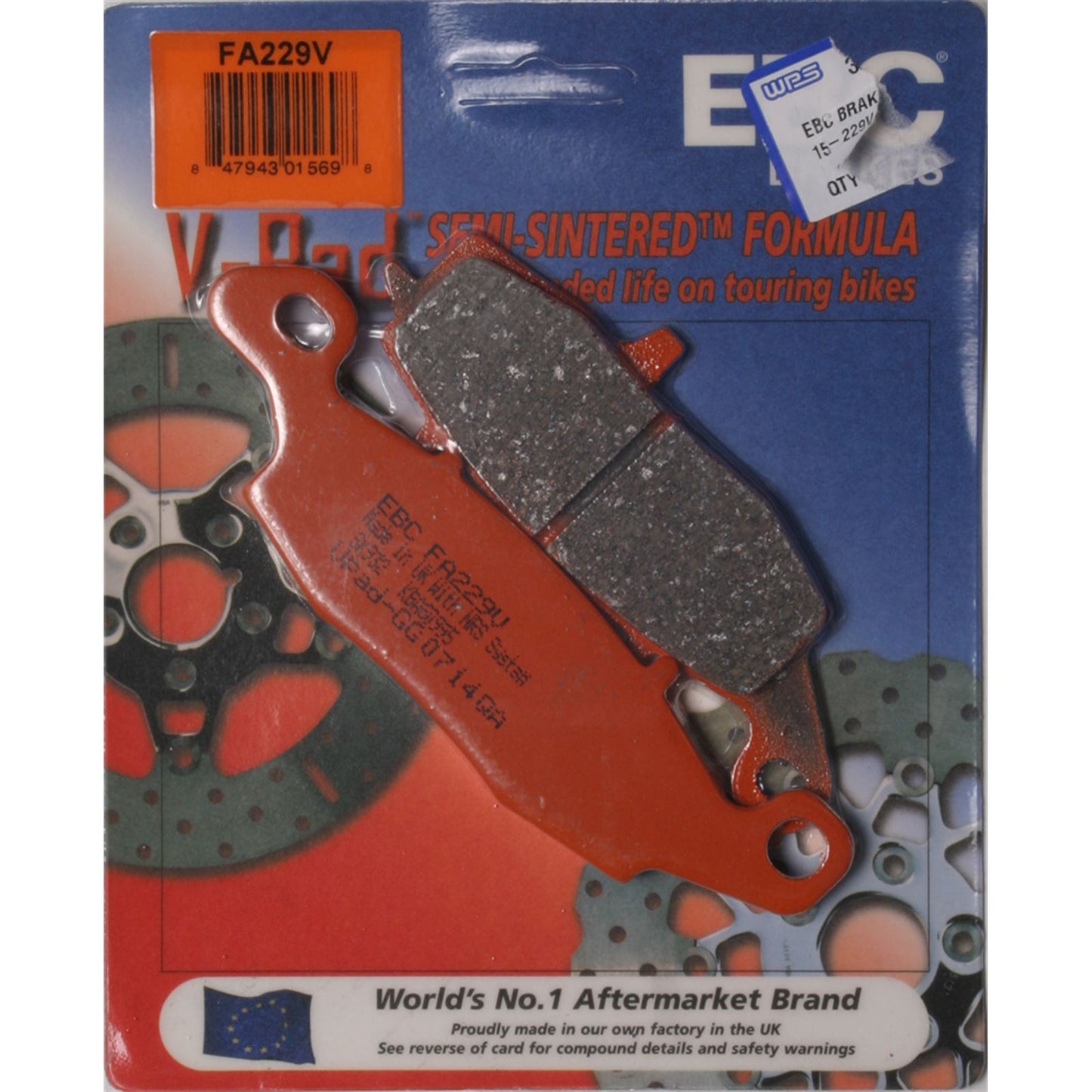 EBC Brakes Brake Pads V-Series FA229V_2180