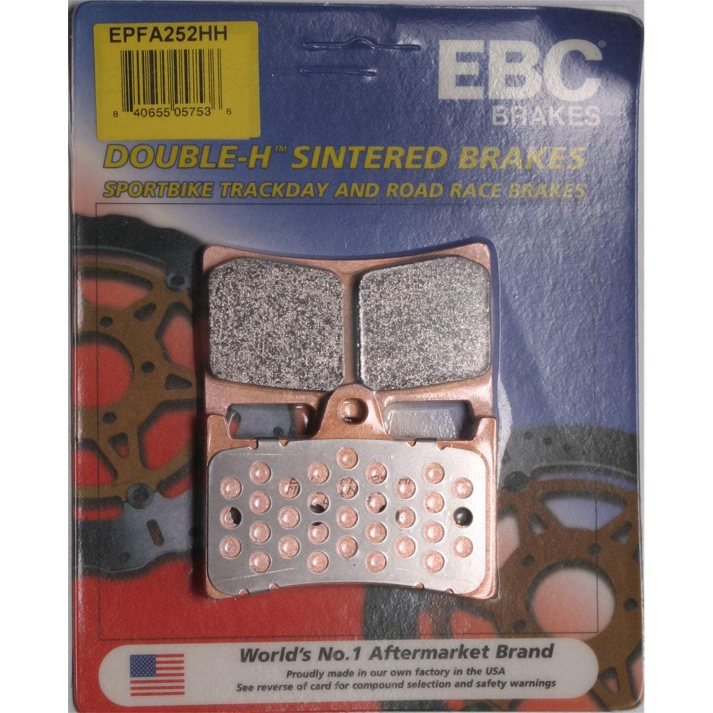 EBC Brakes Extreme Pro Brake Pads EPFA252HH_2190