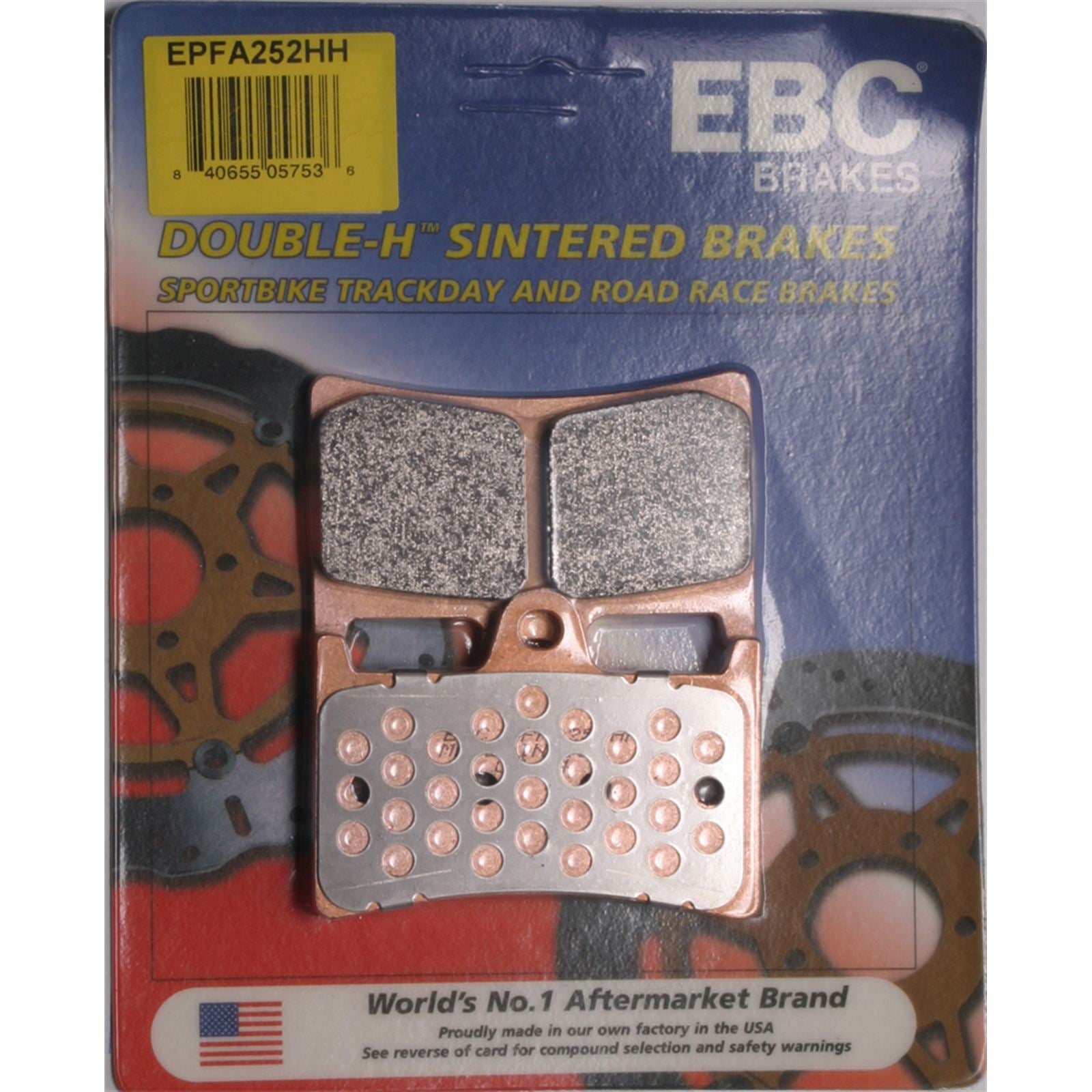 EBC Brakes Extreme Pro Brake Pads EPFA252HH_2190