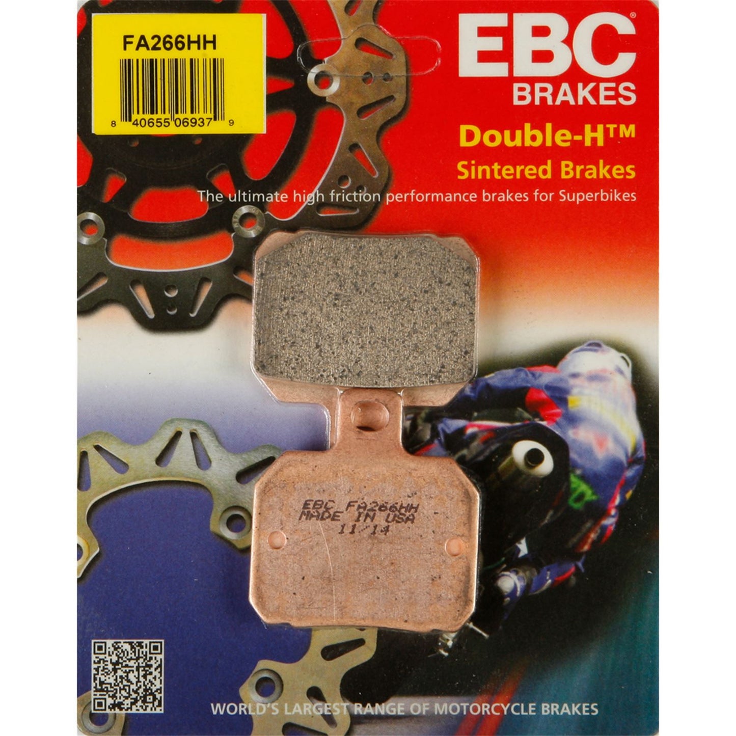 EBC Brakes Brake Pads FA266HH_2193