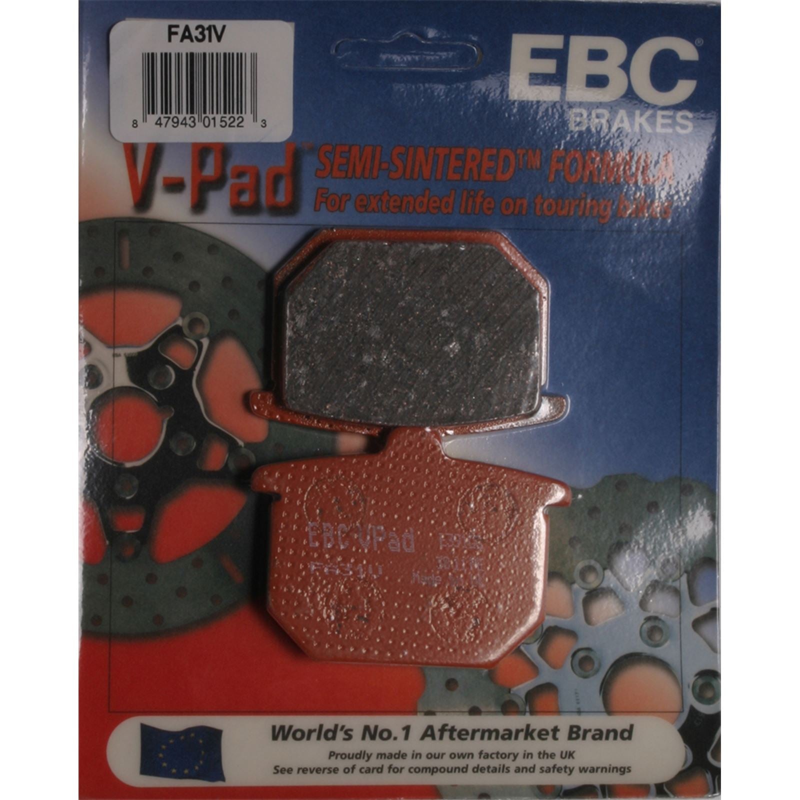 EBC Brakes Brake Pads V-Series FA31V_2201