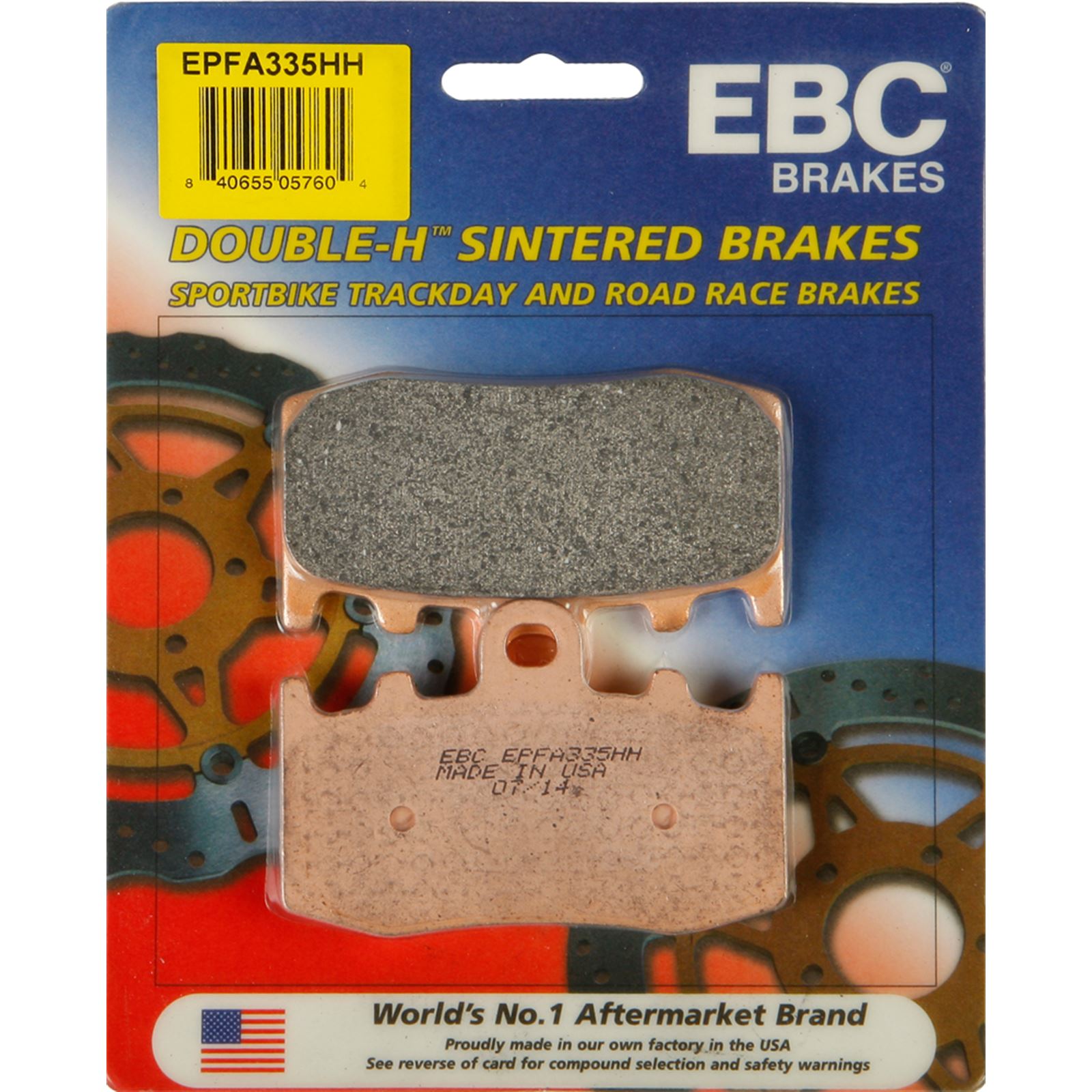 EBC Brakes Extreme Pro Brake Pads EPFA335HH_2204
