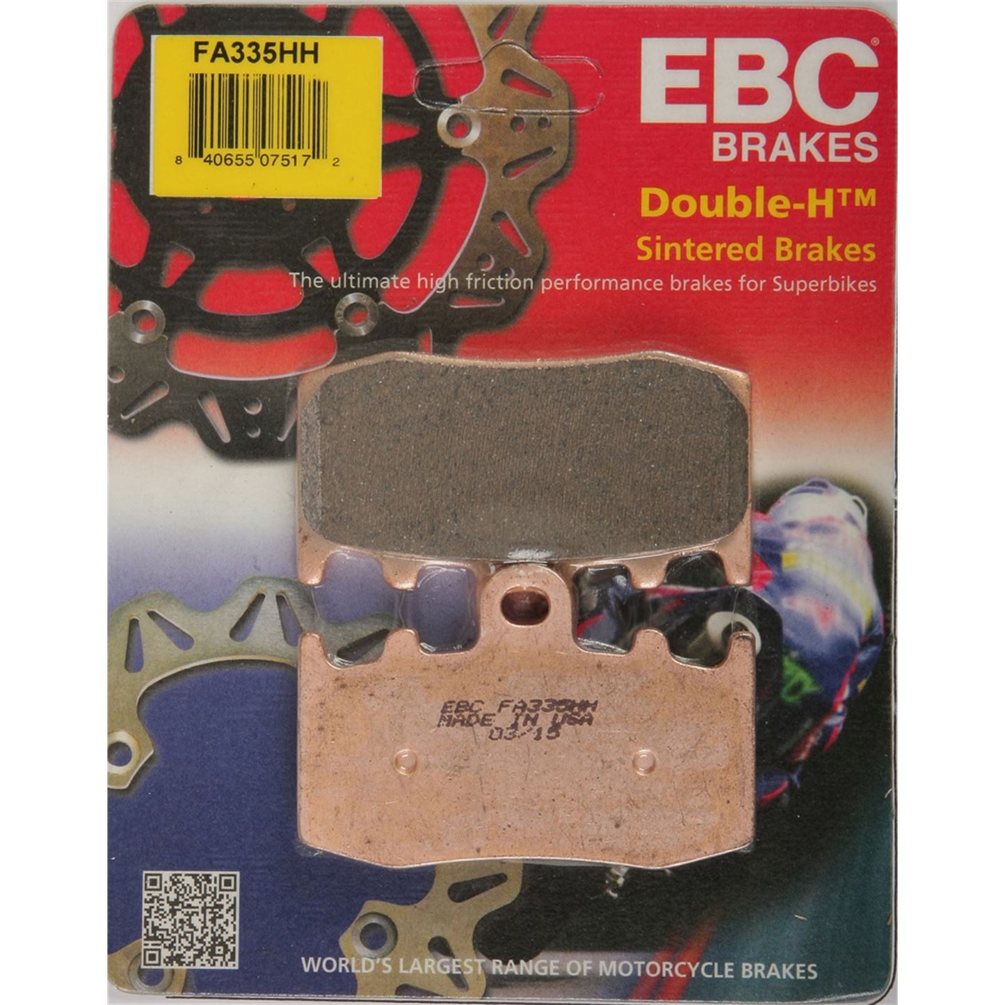 EBC Brakes Brake Pads FA335HH_2206