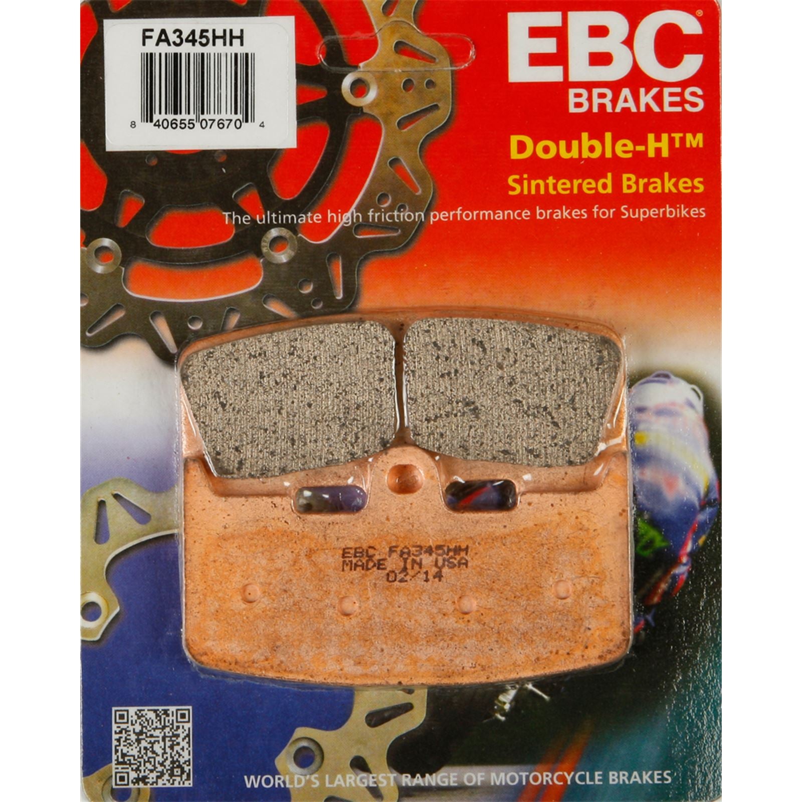 EBC Brakes Brake Pads FA345HH_2211