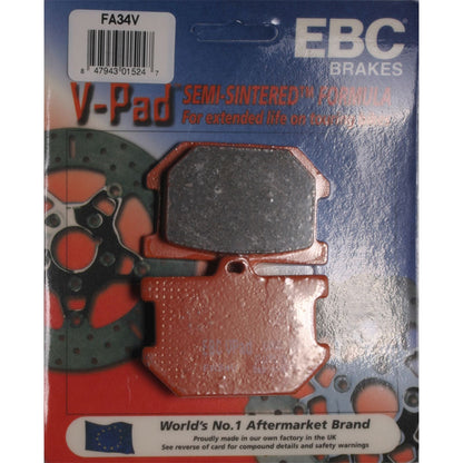 EBC Brakes Brake Pads V-Series FA34V_2213