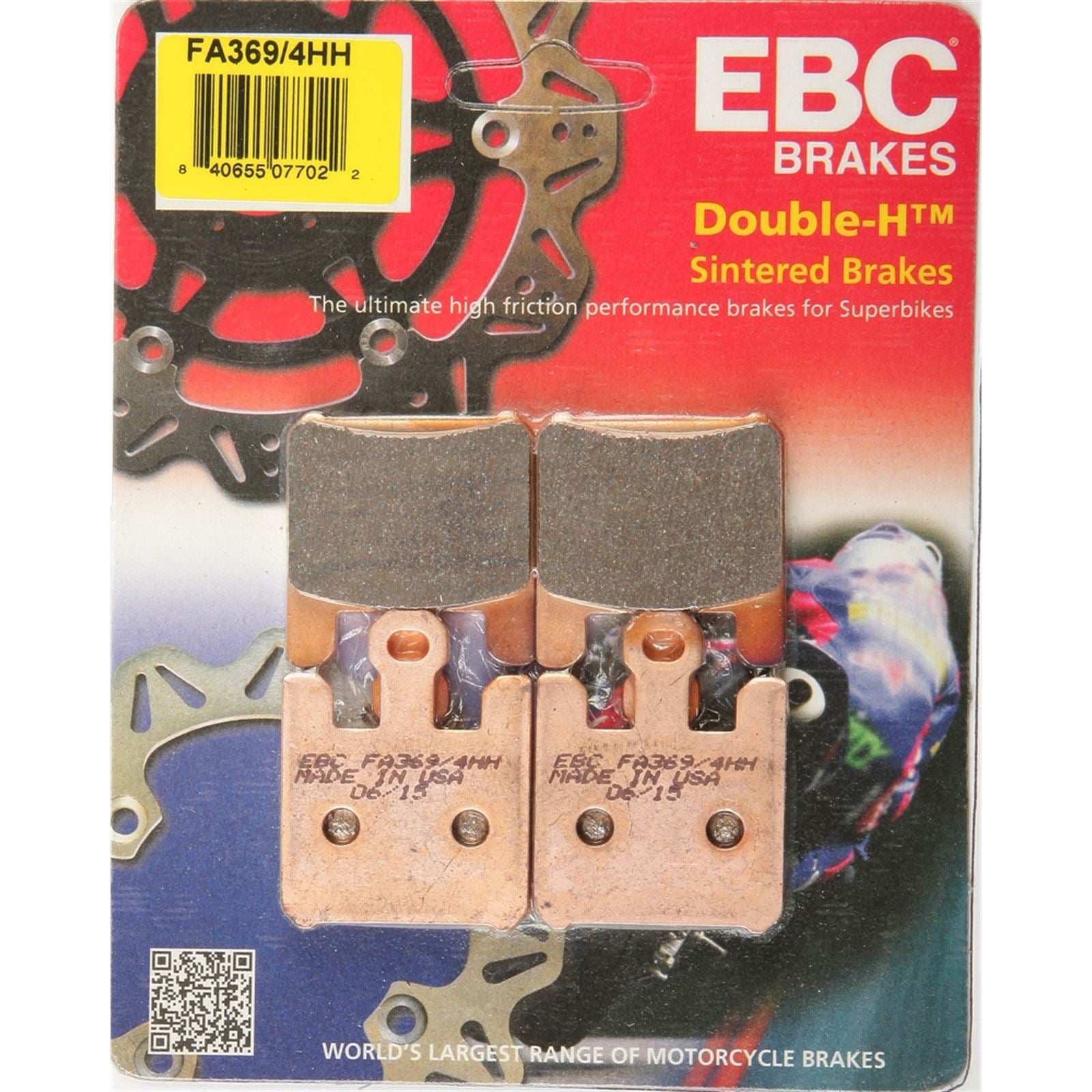 EBC Brakes Brake Pads FA369/4HH_2215