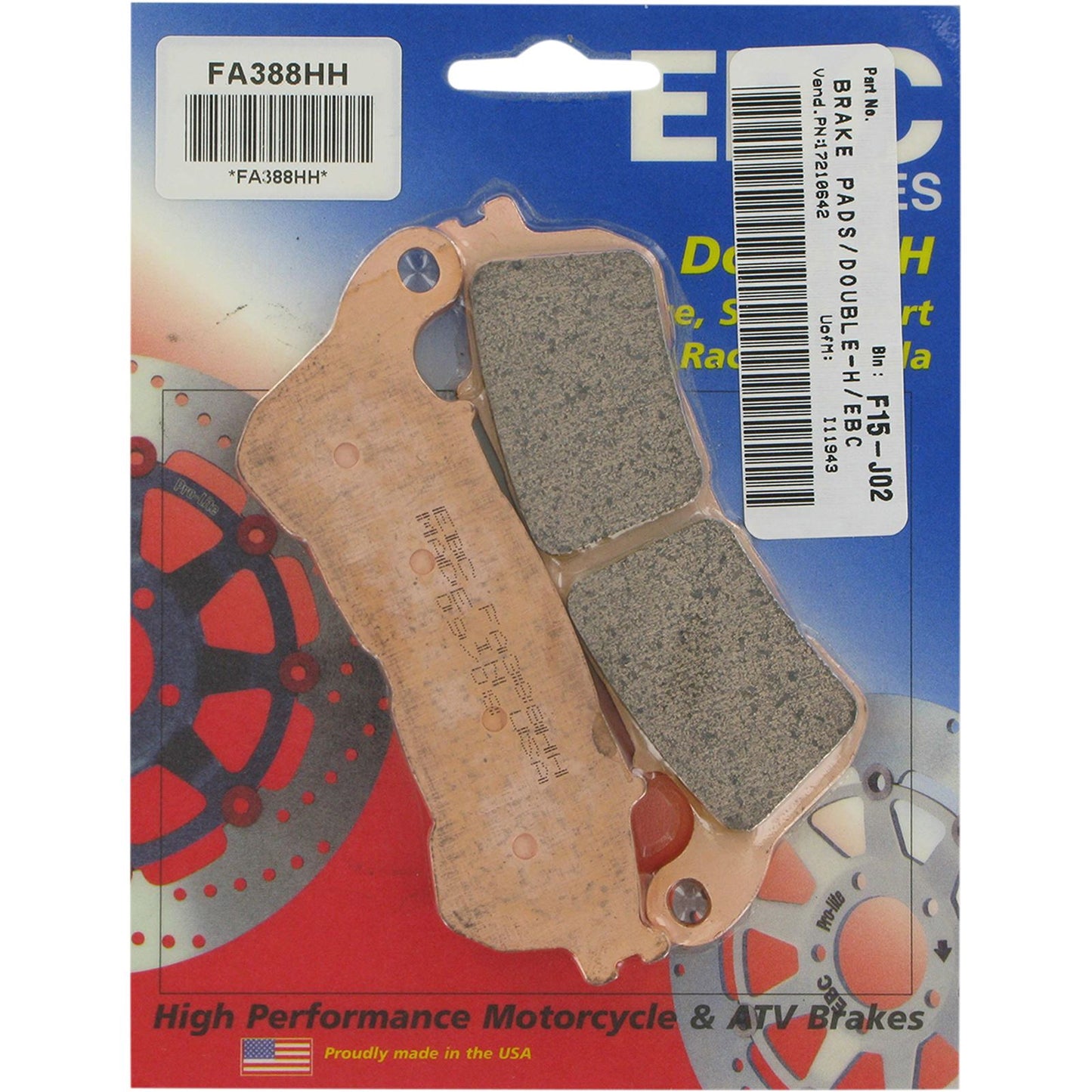 EBC Brakes Brake Pads FA388HH_378854