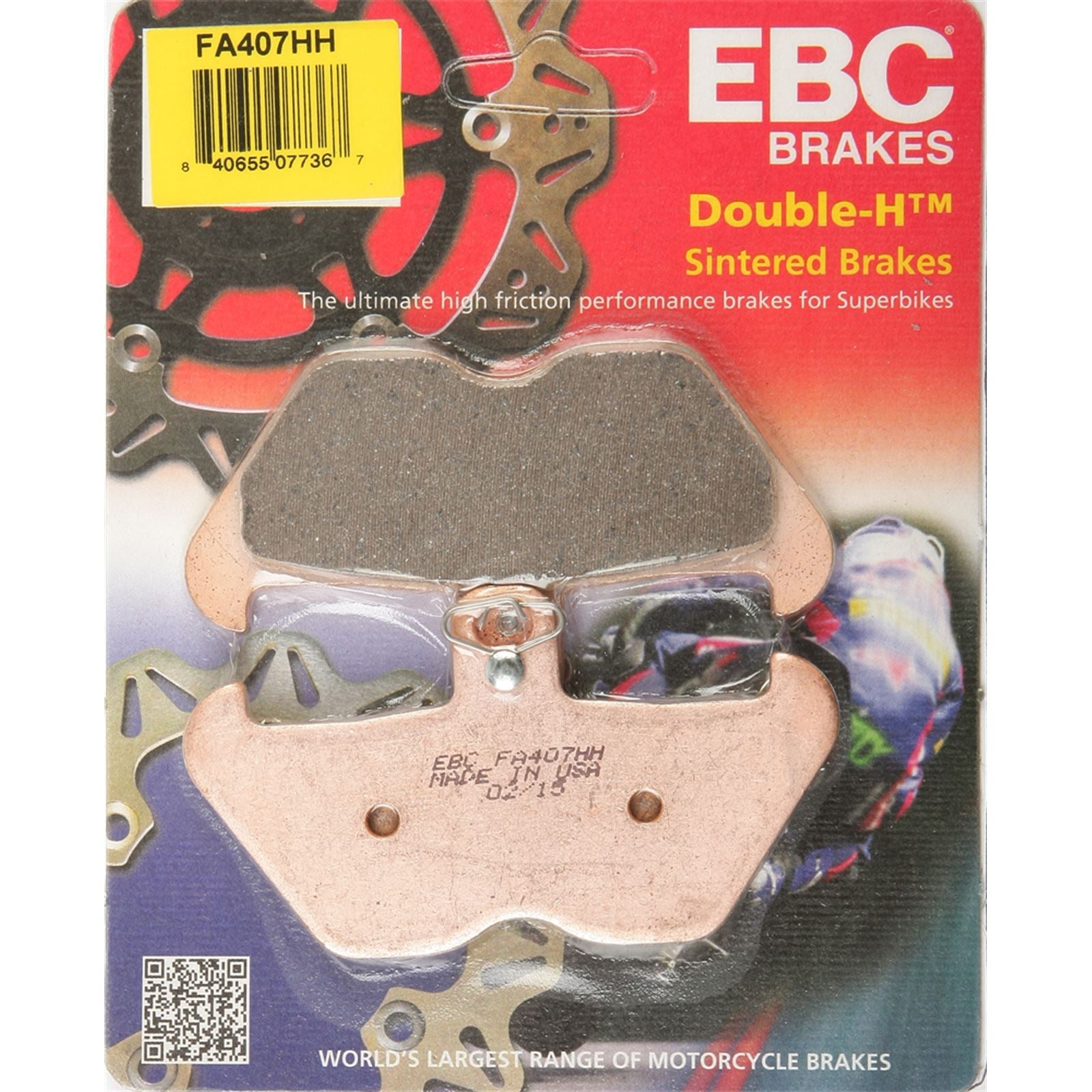 EBC Brakes Brake Pads FA407HH_2233