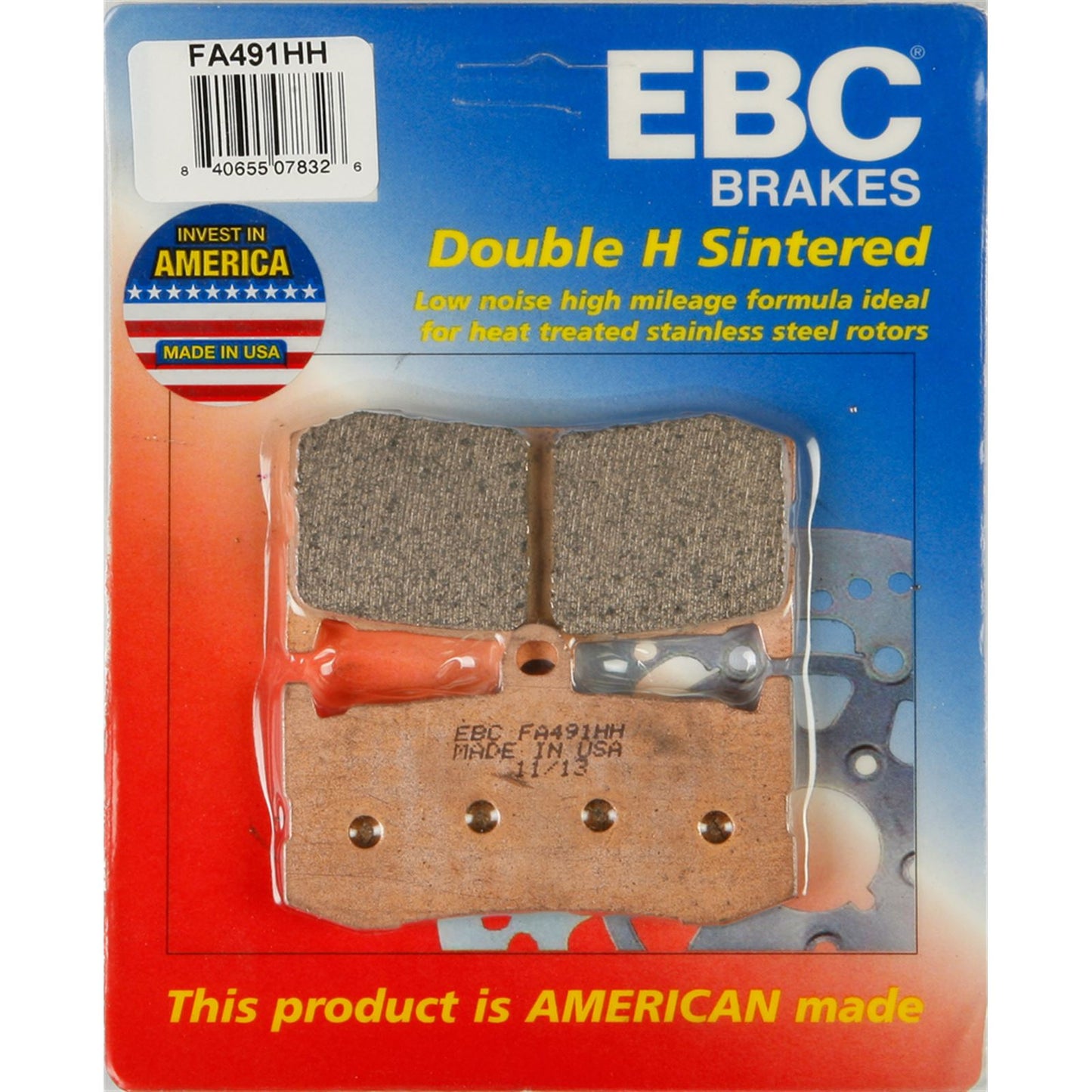 EBC Brakes Brake Pads FA491HH_2260