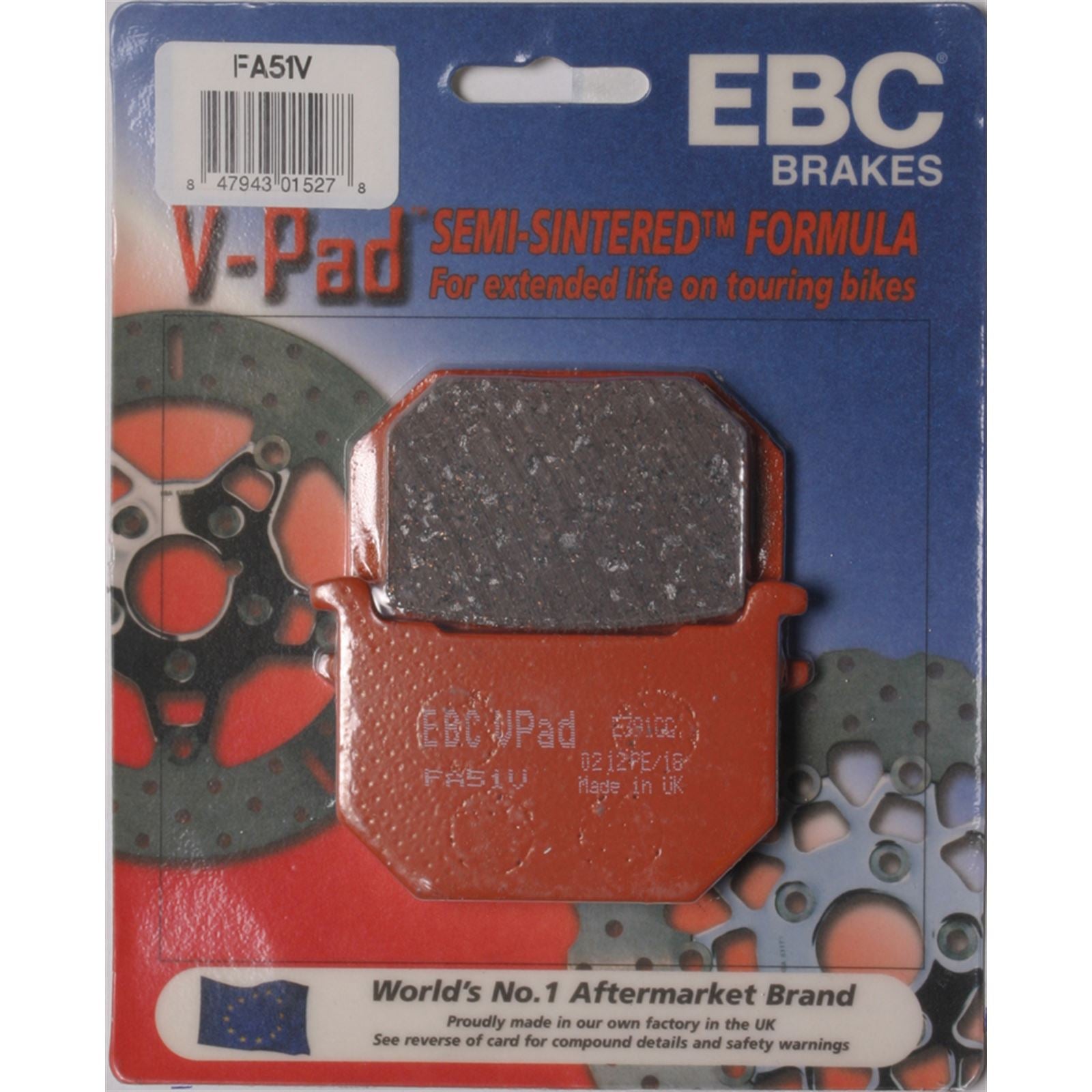 EBC Brakes Brake Pads V-Series FA51V_2264