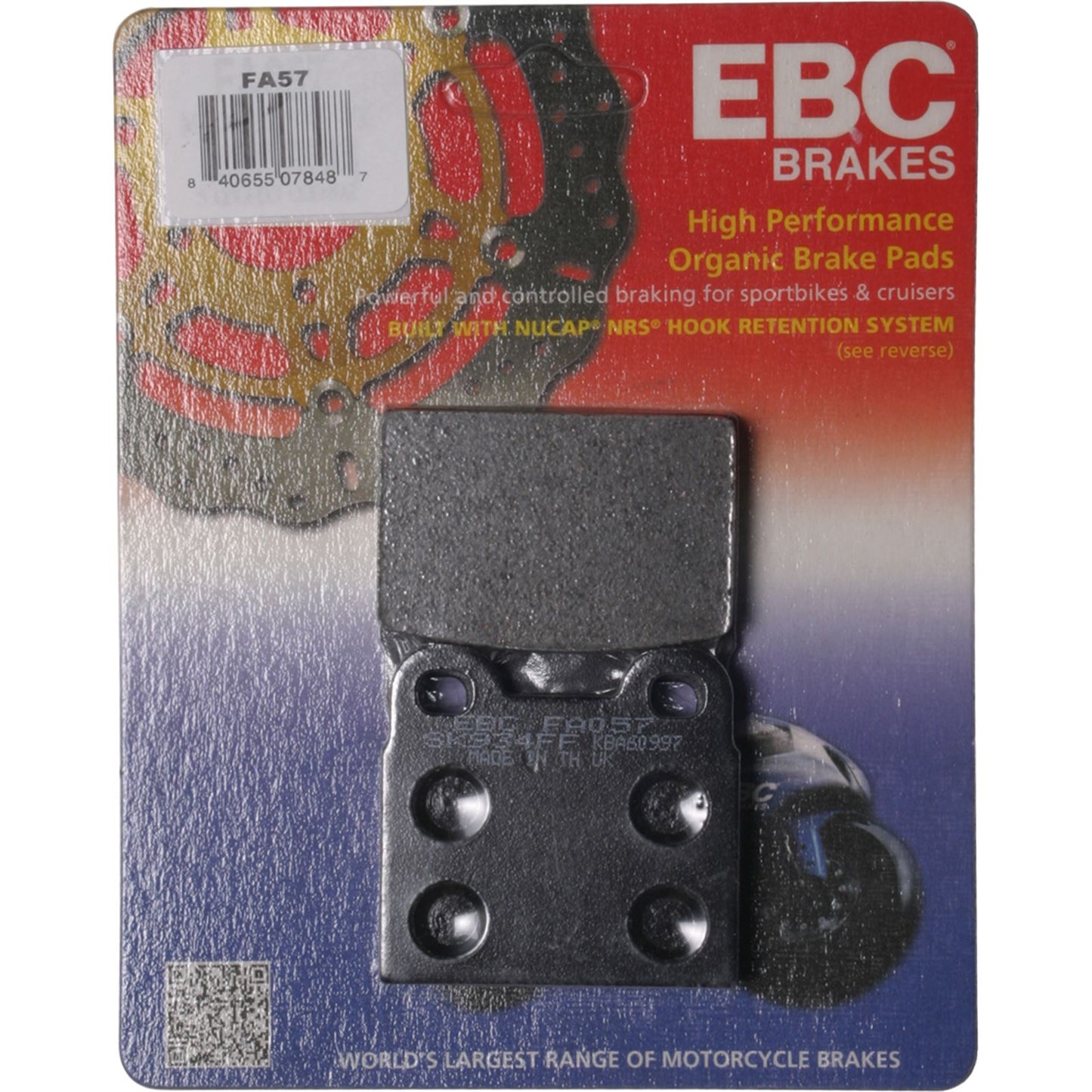 EBC Brakes Brake Pads FA57_2266
