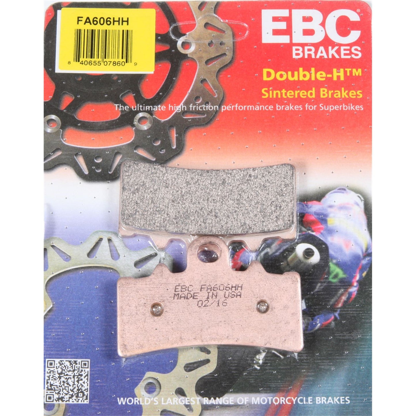 EBC Brakes Brake Pads FA606HH_2272