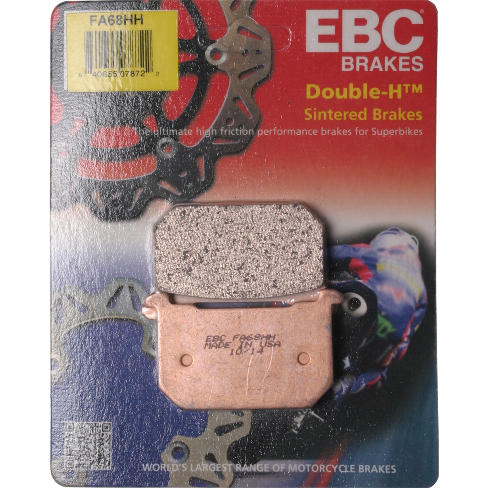 EBC Brakes Brake Pads FA68HH_2283