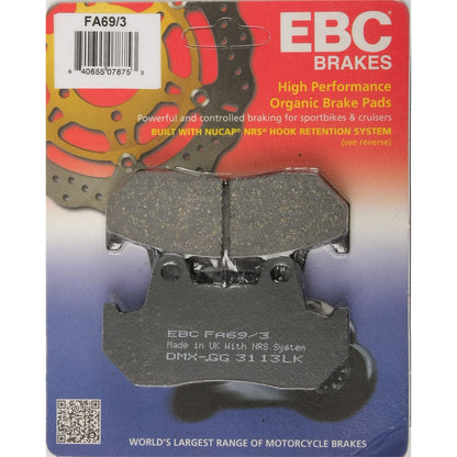 EBC Brakes Brake Pads FA69/3_2290