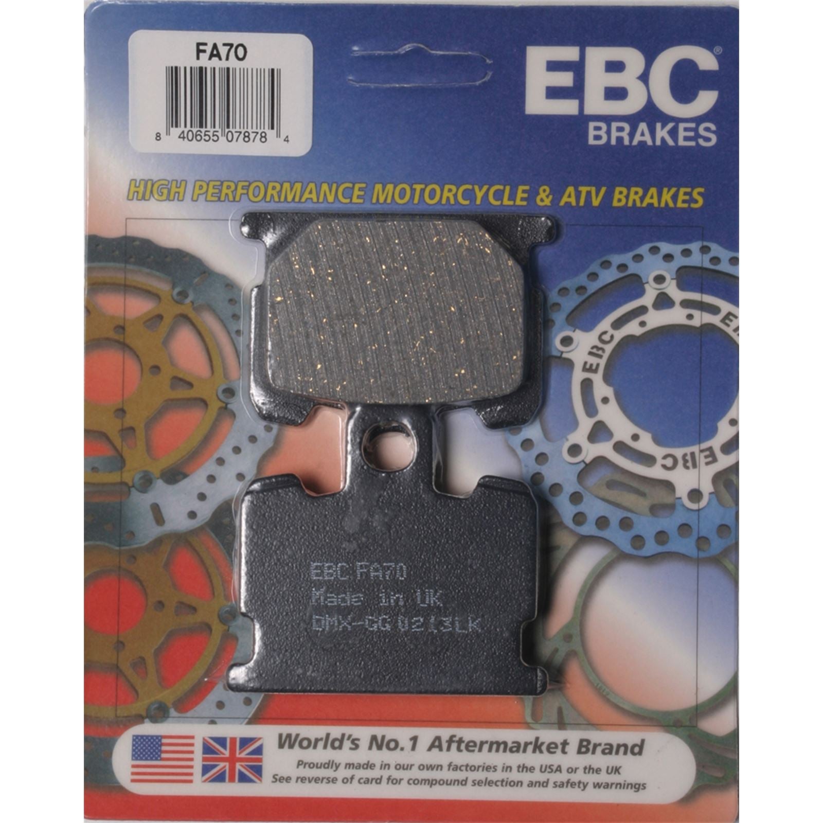 EBC Brakes Brake Pads FA70_2297